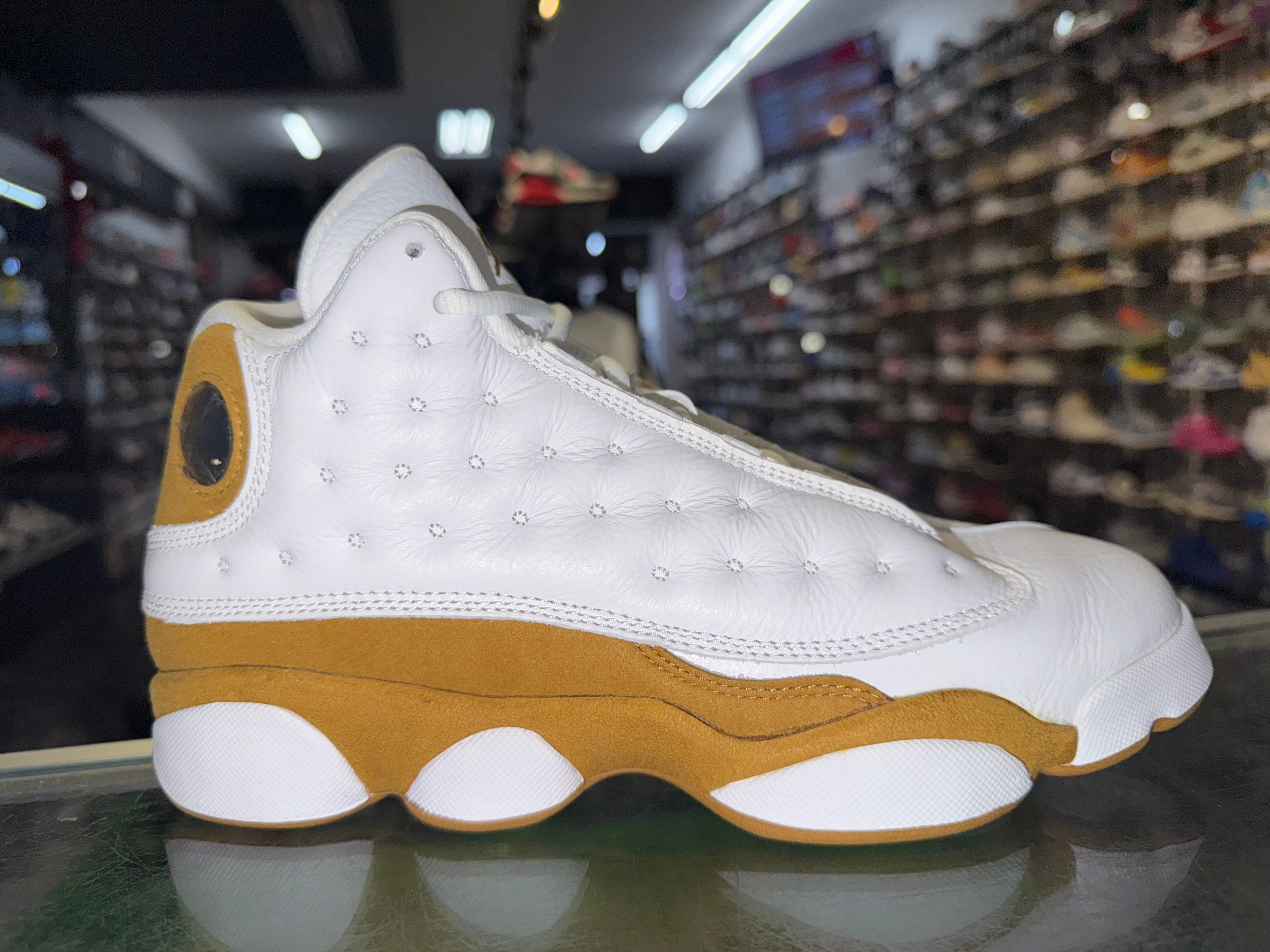 Size 7y Air Jordan 13 "Wheat"