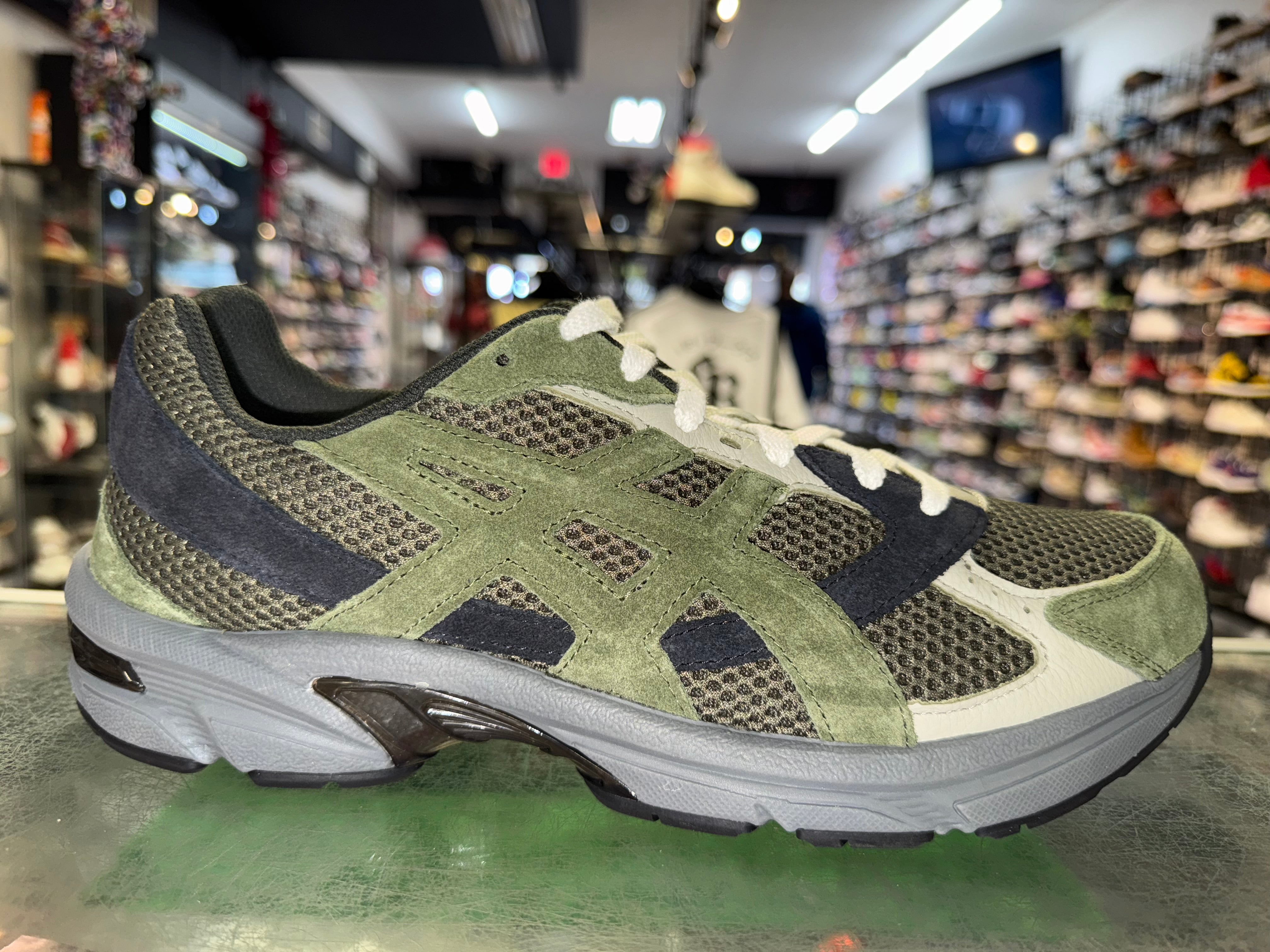 Size 10.5 Asics Gel-1130 "Olive Canvas Smog Green" Brand New