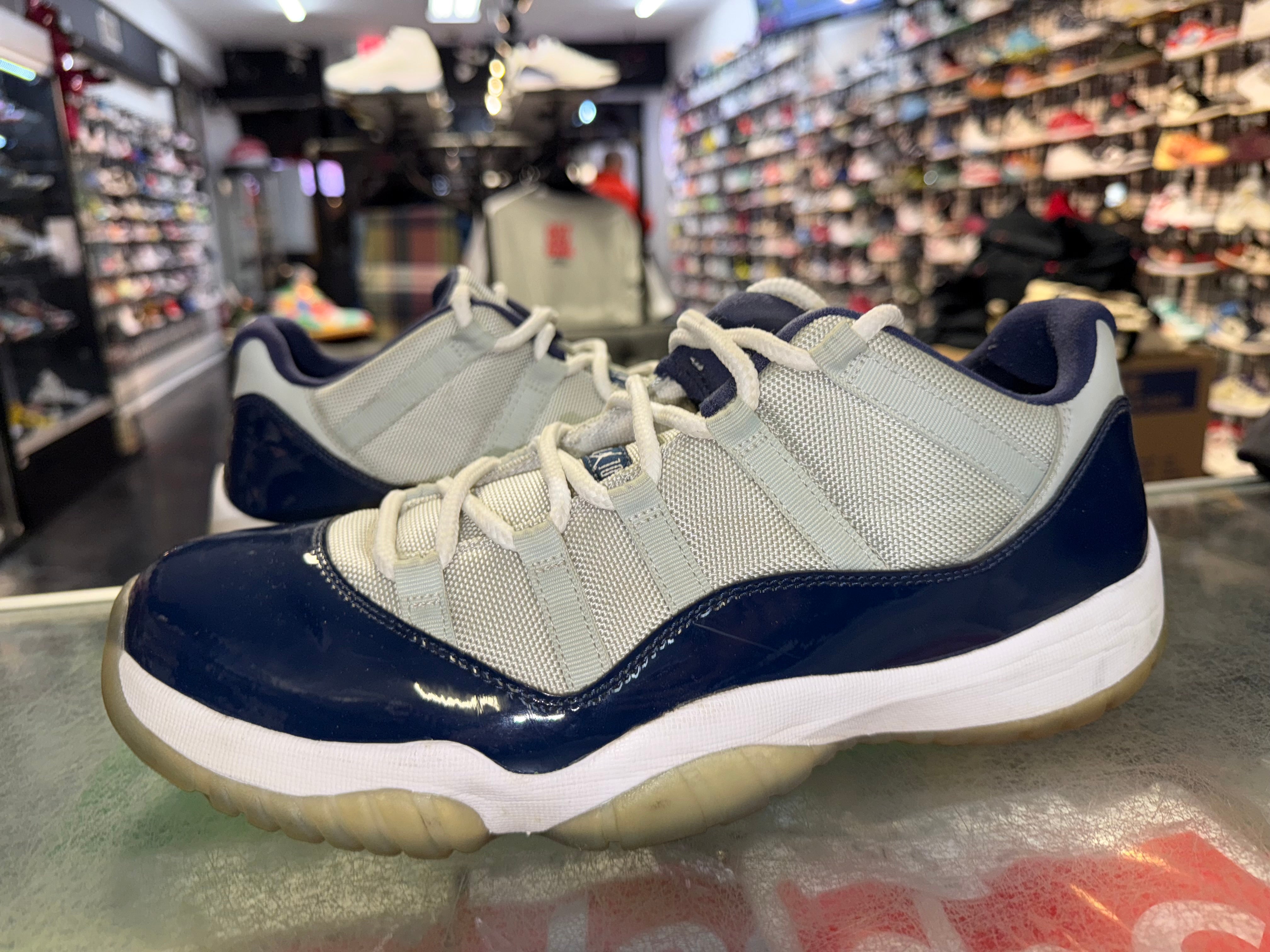 Size 12 Air Jordan 11 Low "Georgetown"