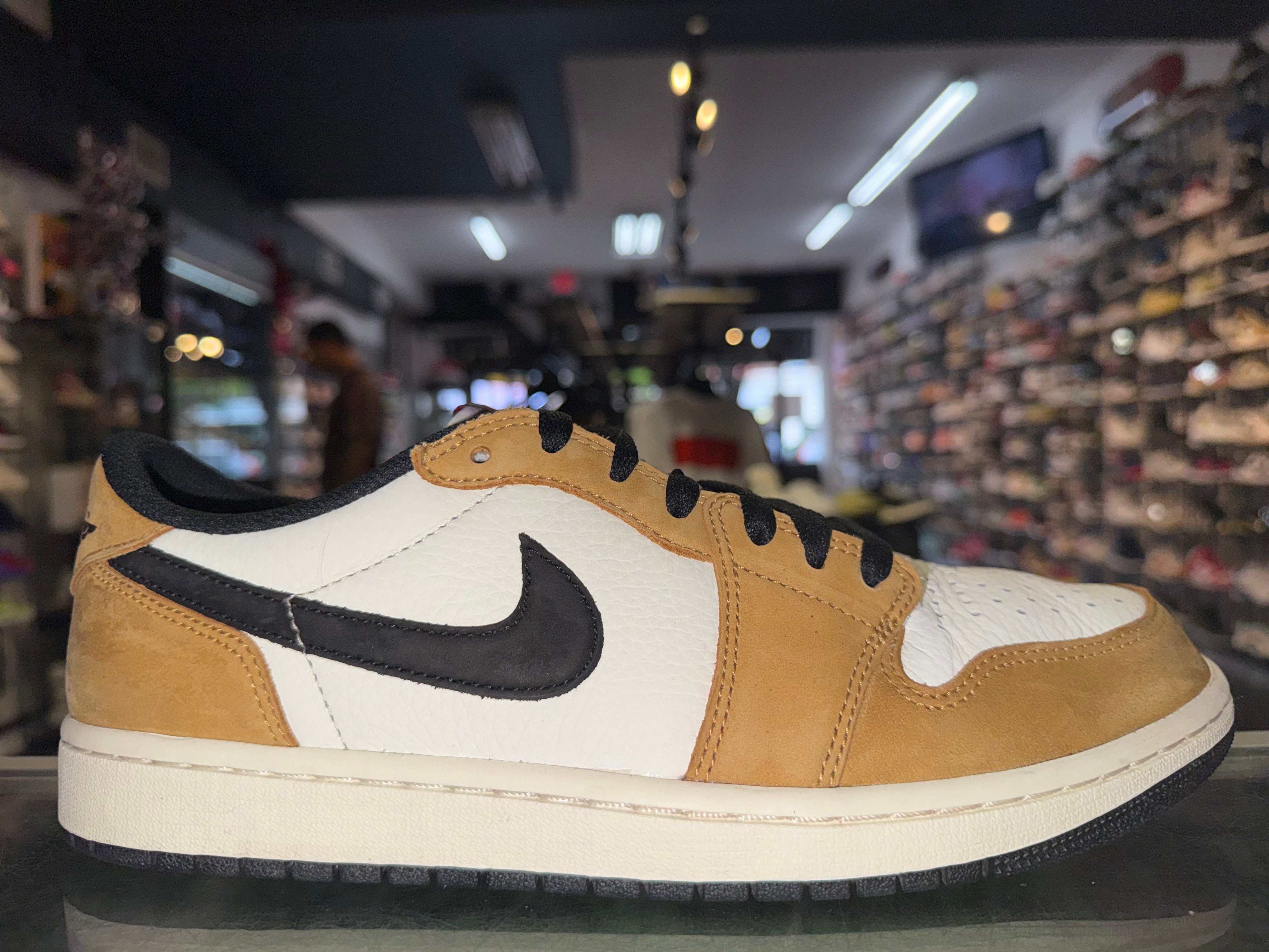 Size 9.5 Air Jordan 1 Low "Rookie of the Year"