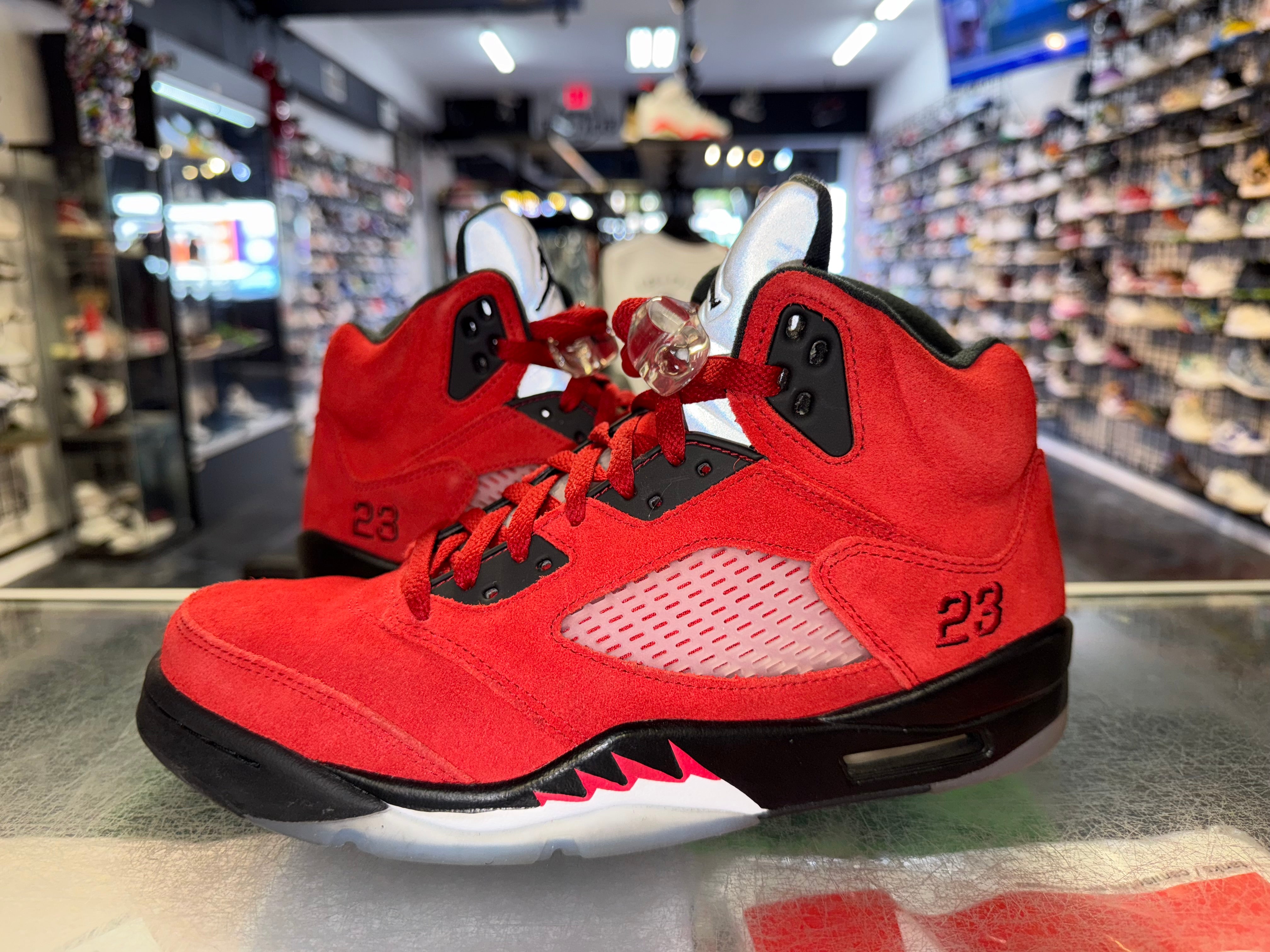 Size 8.5 Air Jordan 5 "Raging Bull"
