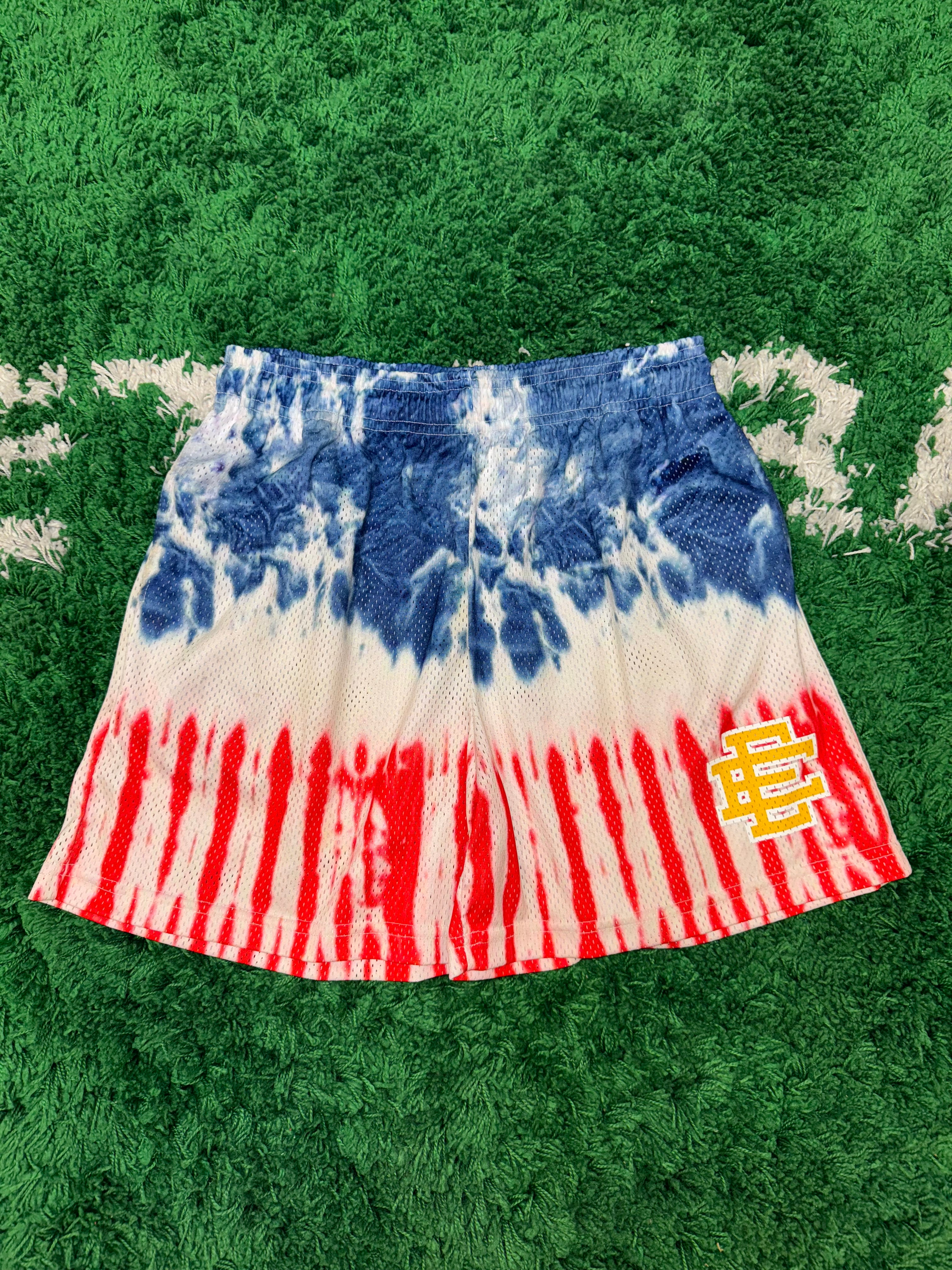 Size XL Eric Emanuel EE Shorts “Tie Dye”