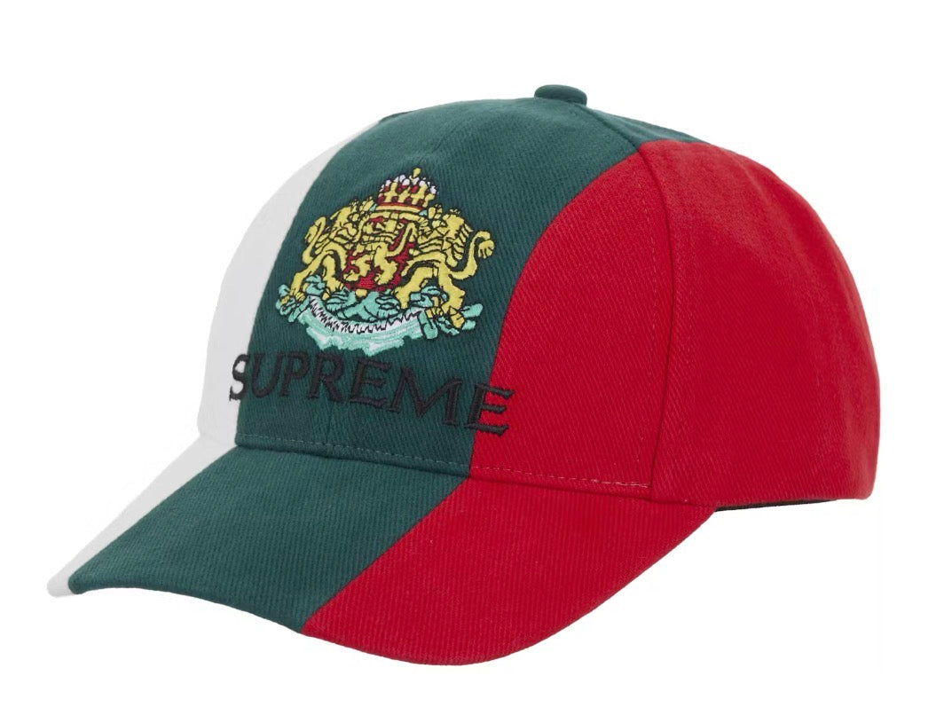 Size OS Supreme Crest 6 Panel Hat “Green” Brand New – Direct Kicks