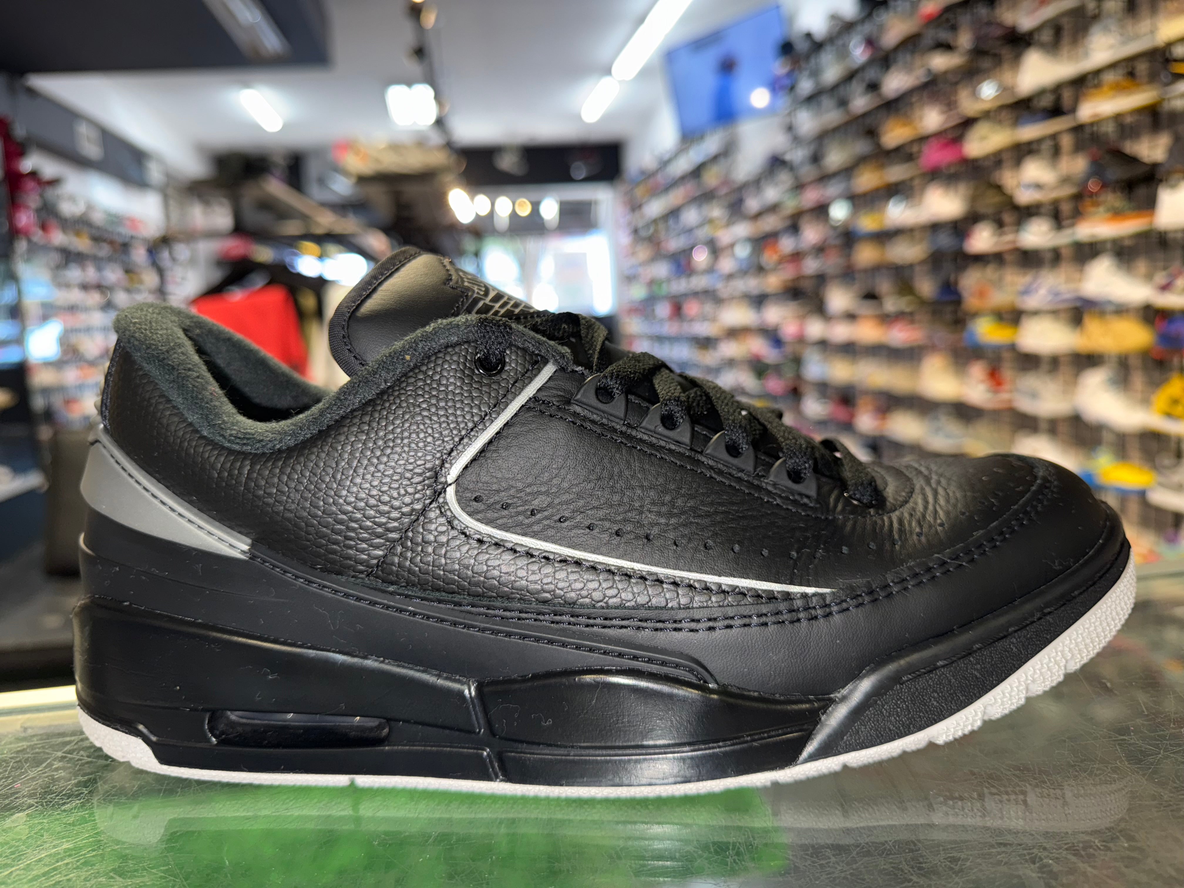 Size 11 Jordan 2/3 “Black Silver”