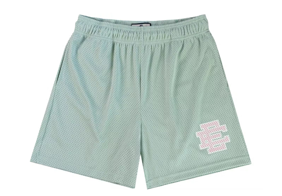 Size XL Eric Emanuel EE Shorts “Green Pink”
