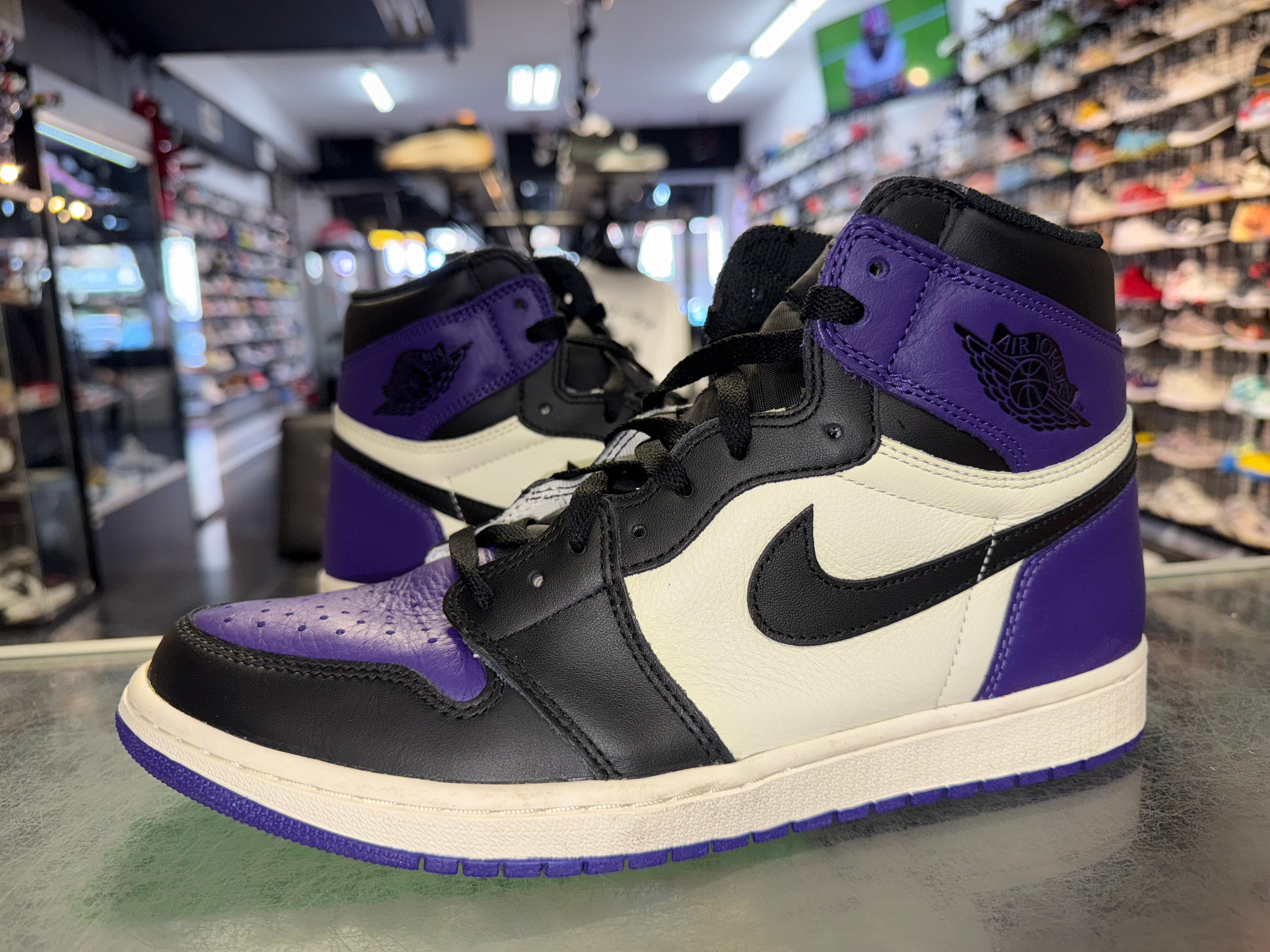 Size 11 Air Jordan 1 "Court Purple"