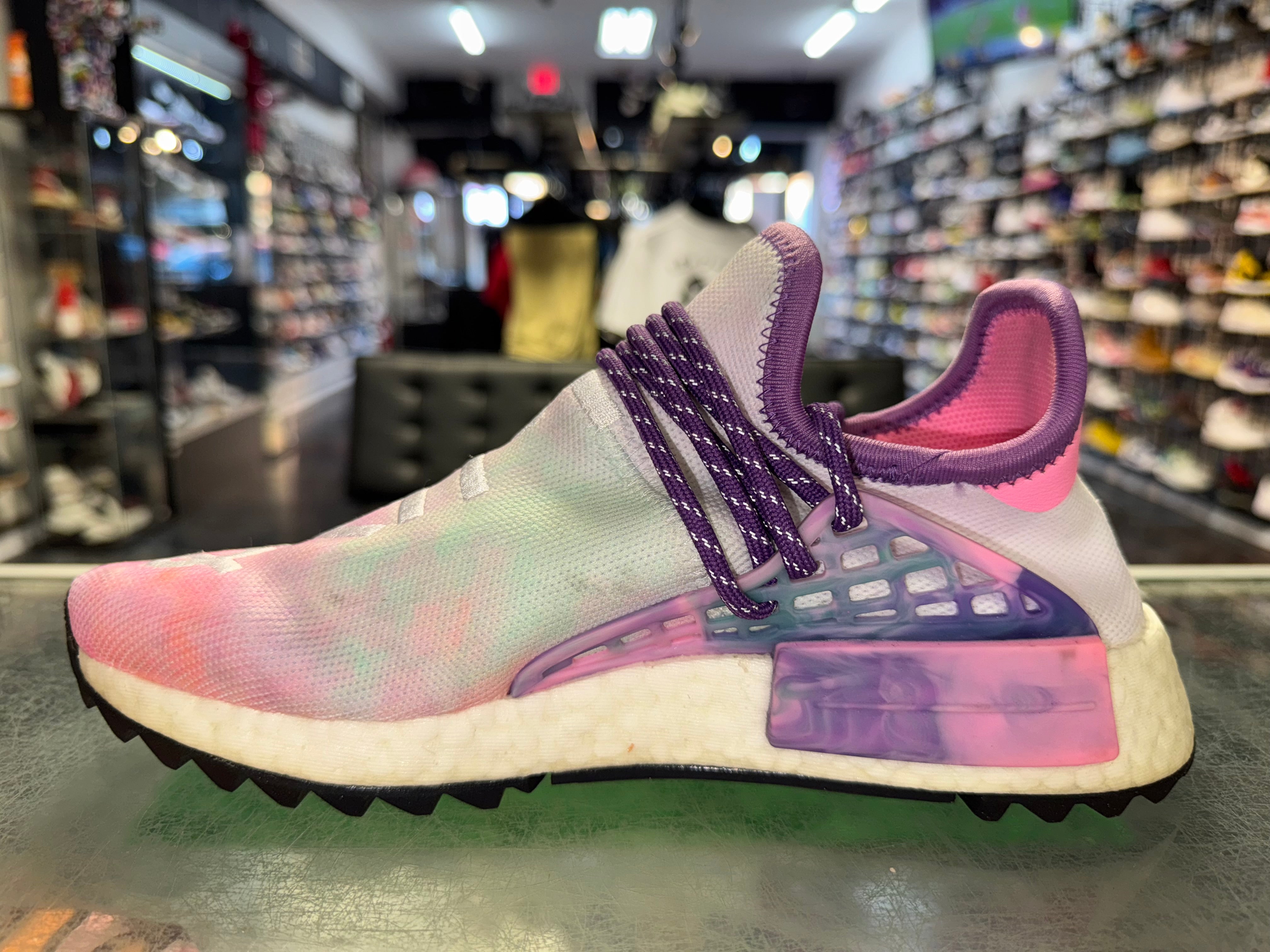 Size 5.5 Adidas Human Race NMD "Pink Glow"