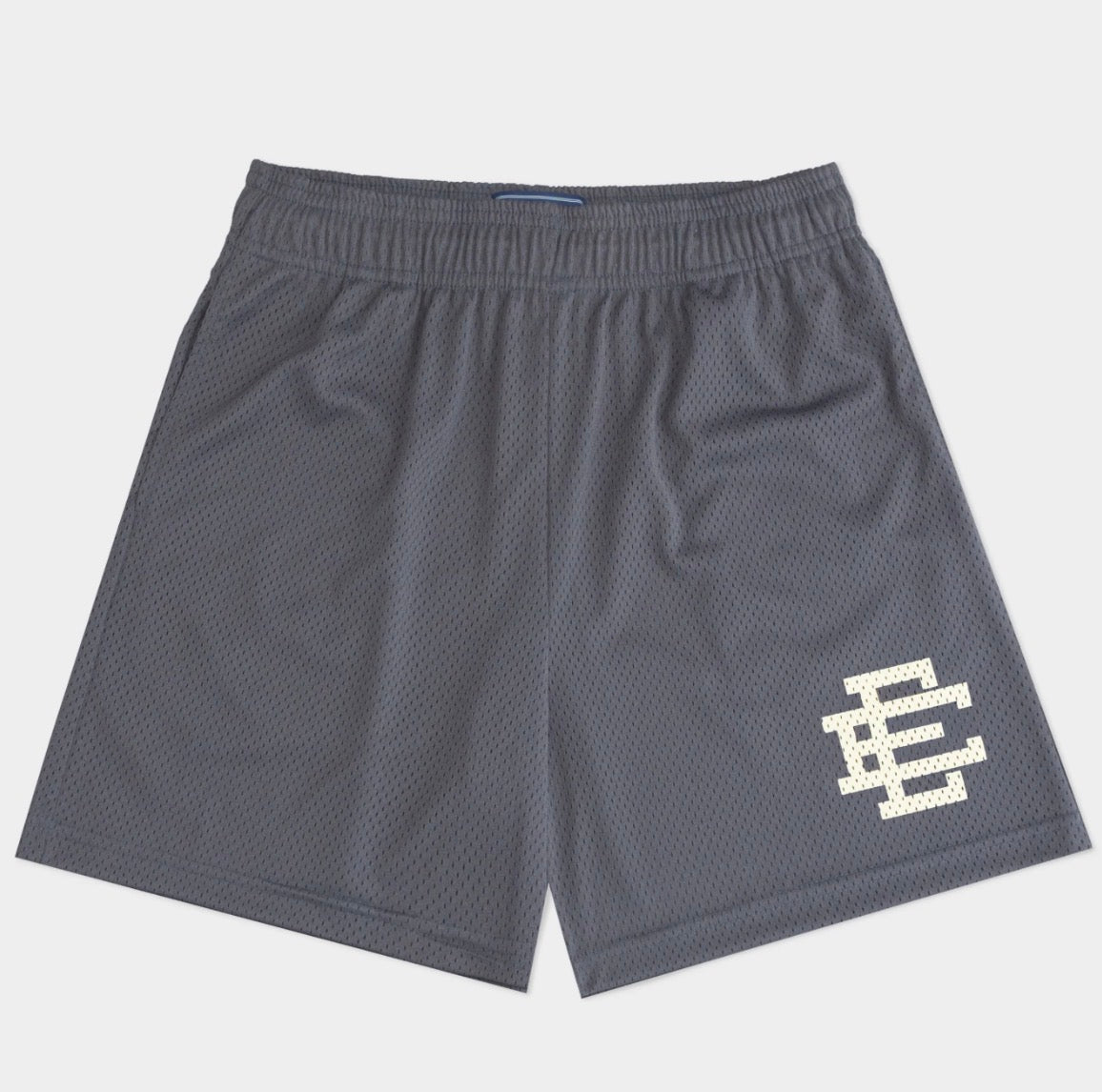 Size XL Eric Emanuel EE Shorts “Storm Grey/Cream” Brand New