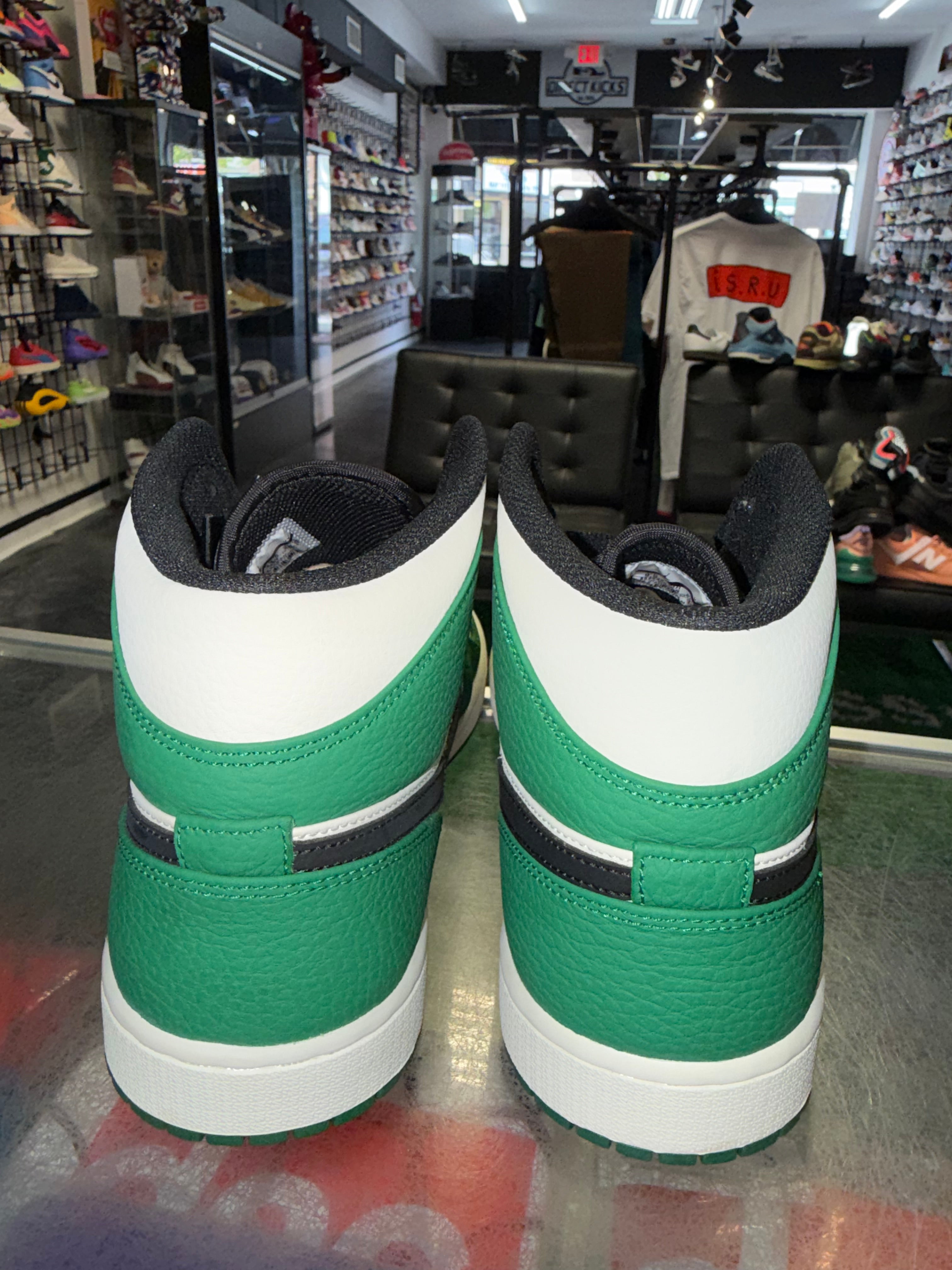 Size 10.5 Air Jordan 1 Mid “Pine Green” Brand New – Direct Kicks