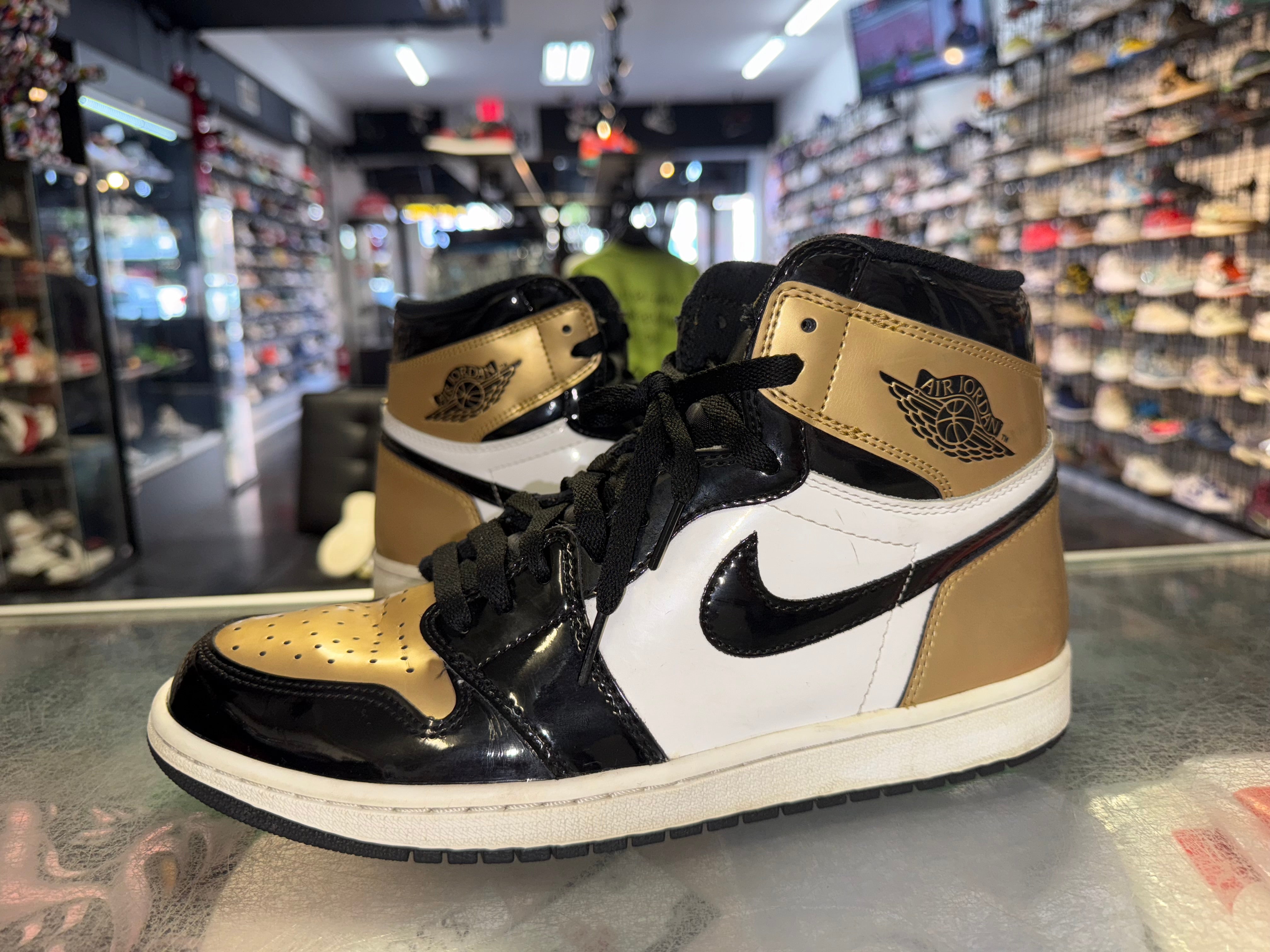 Size 10.5 Air Jordan 1 "Gold Toe"