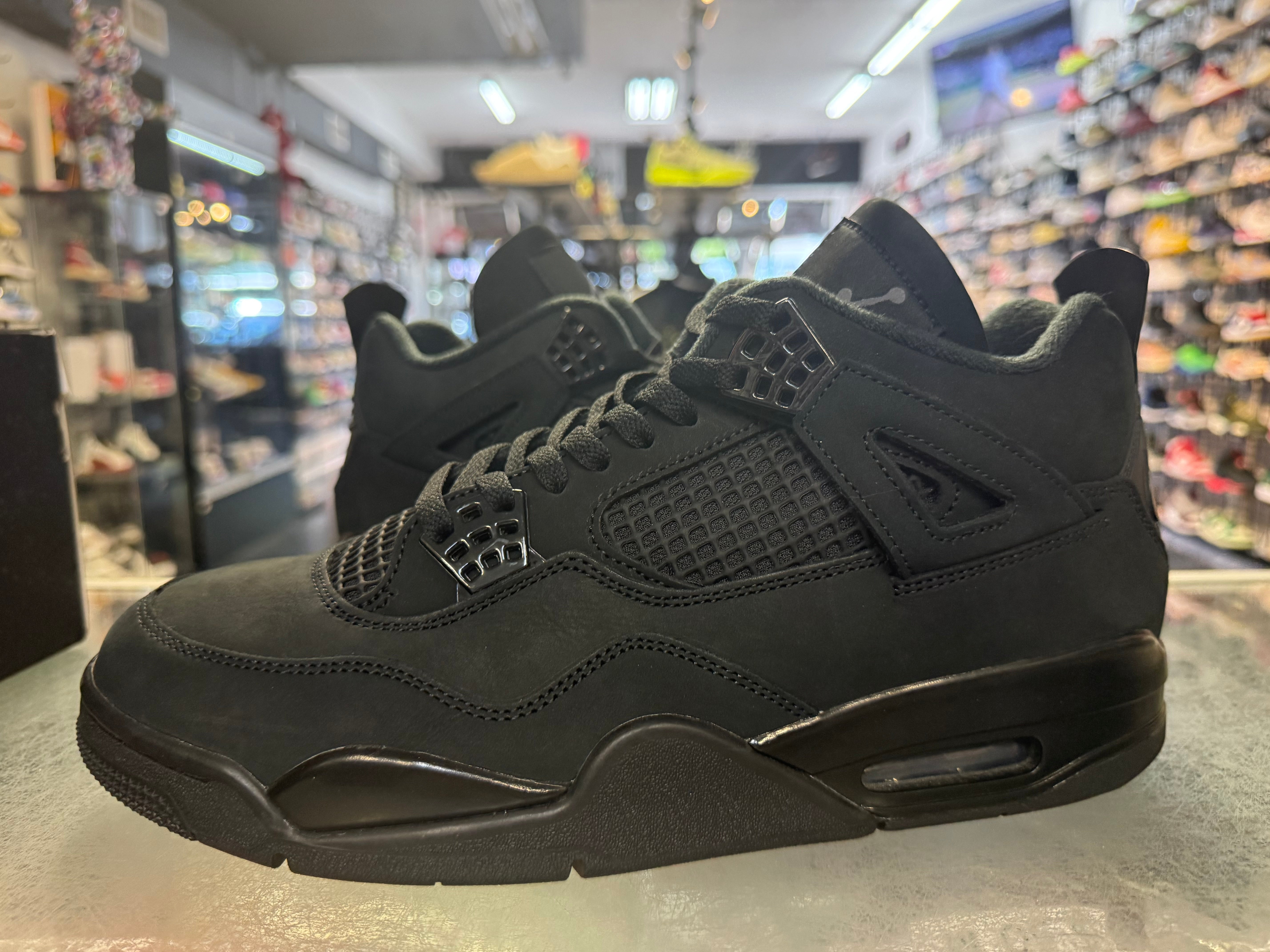 Size 11.5 Air Jordan 4 "Black Cat"