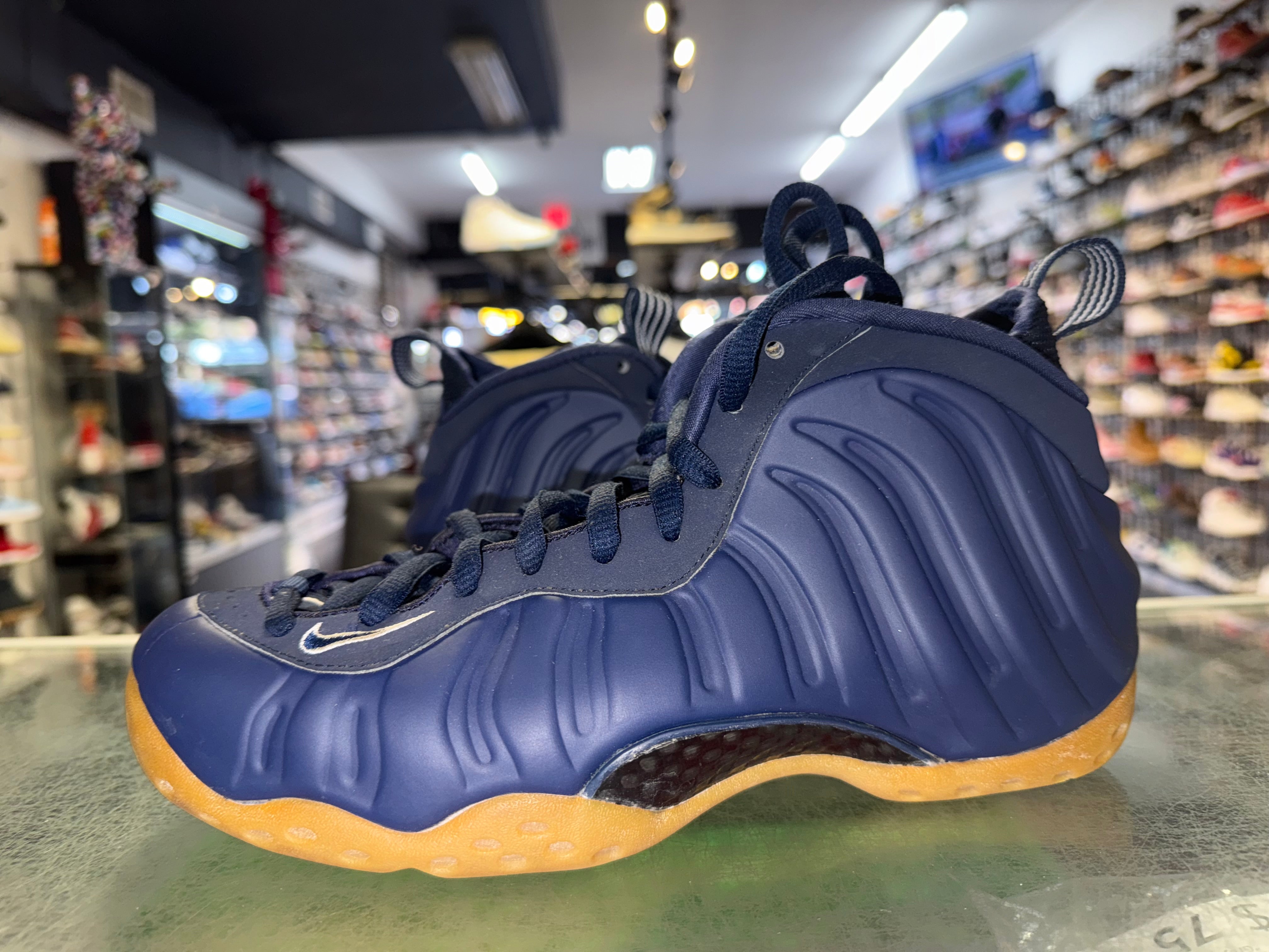Size 7 Foamposite One "Navy Gum"