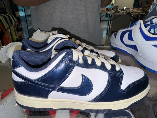 Size 3.5 (5w) Dunk Low “Vintage Navy” Brand New (Mall)