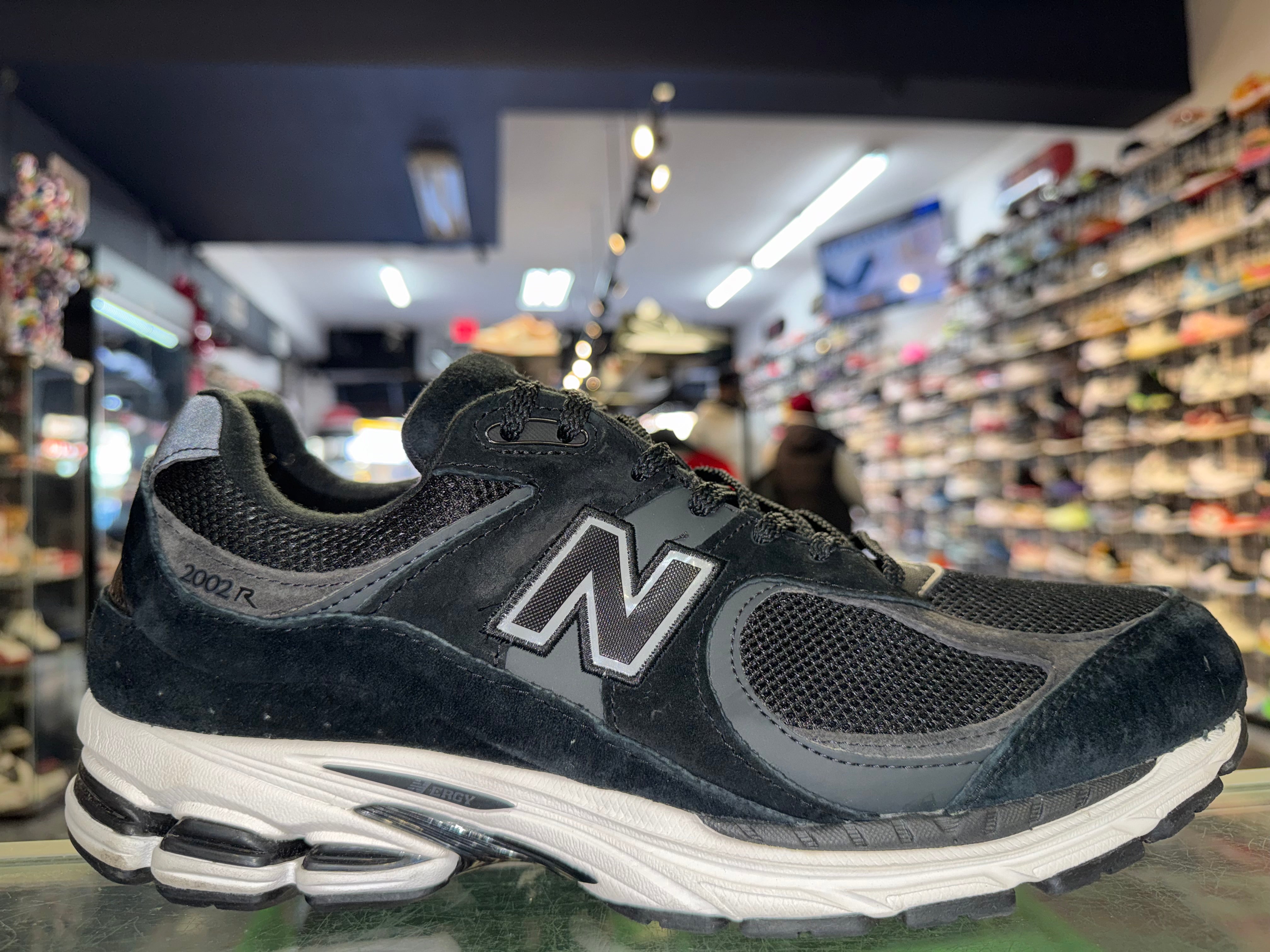Size 13 New Balance 2002R “Black/White”