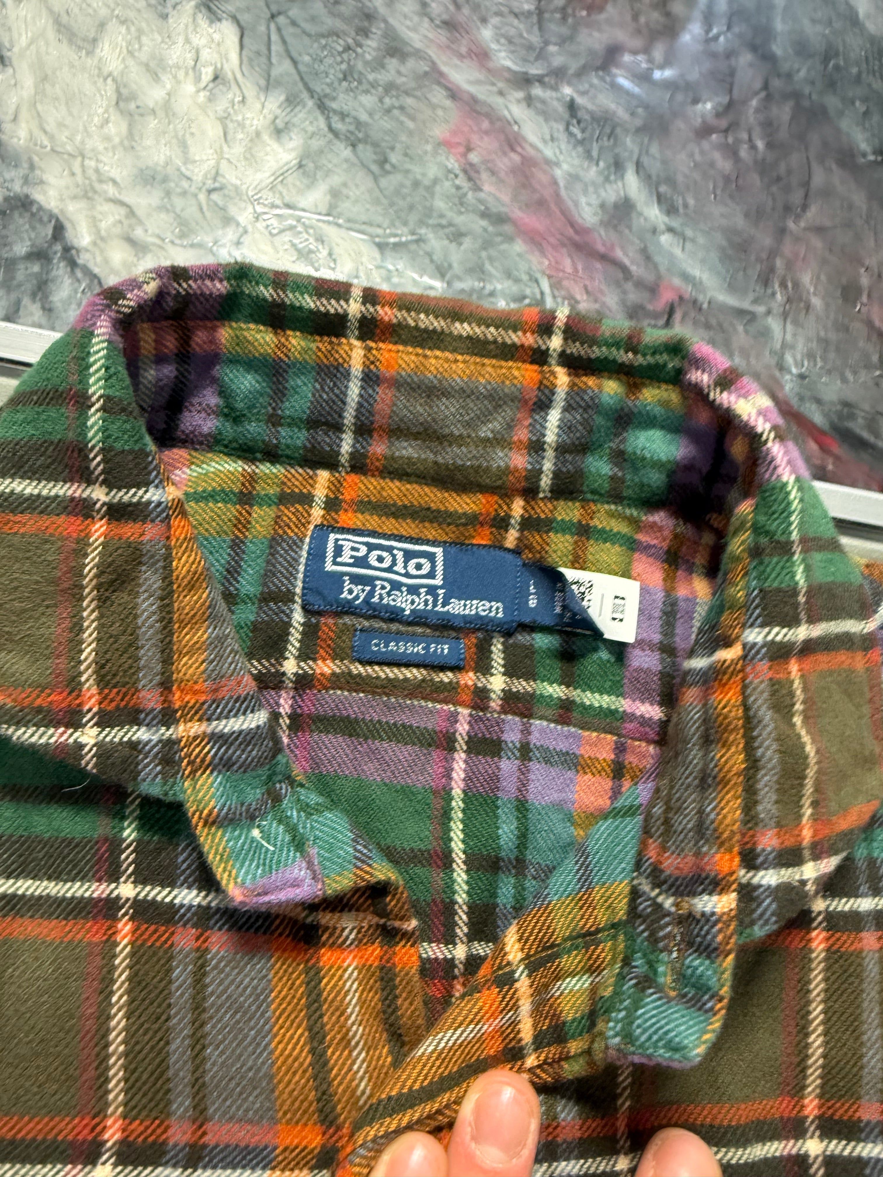 Large Polo Multicolor Flannel