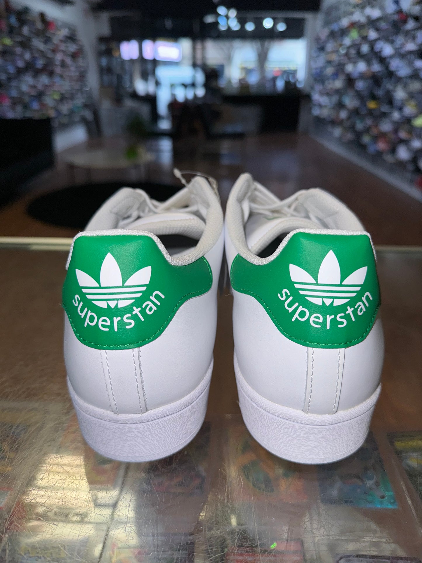 Size 12 Adidas Superstar Stan Smith “Green” Brand New (MAMO)