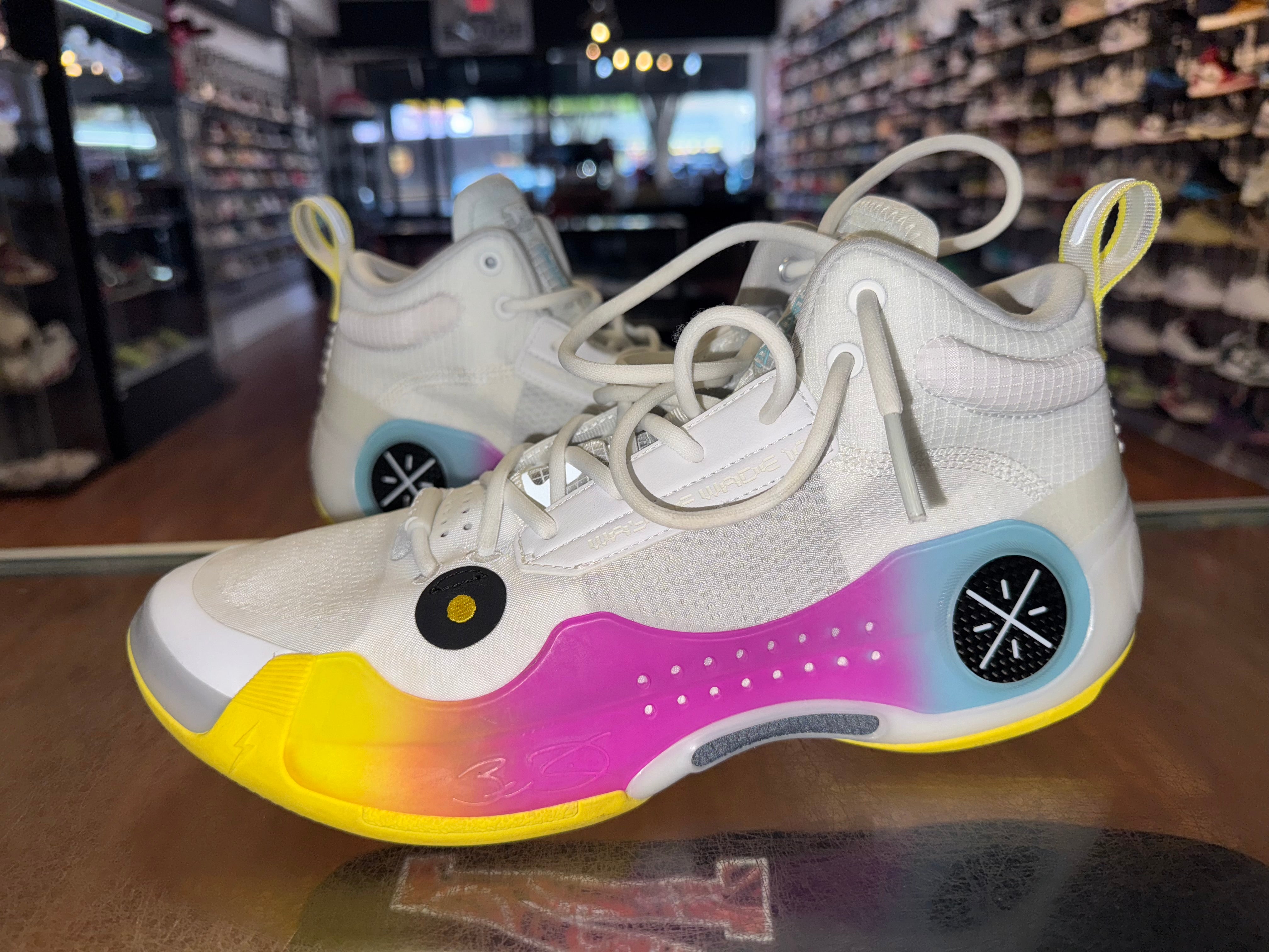 Size 9.5 Li-Ning Way of Wade “Florida Sunshine”