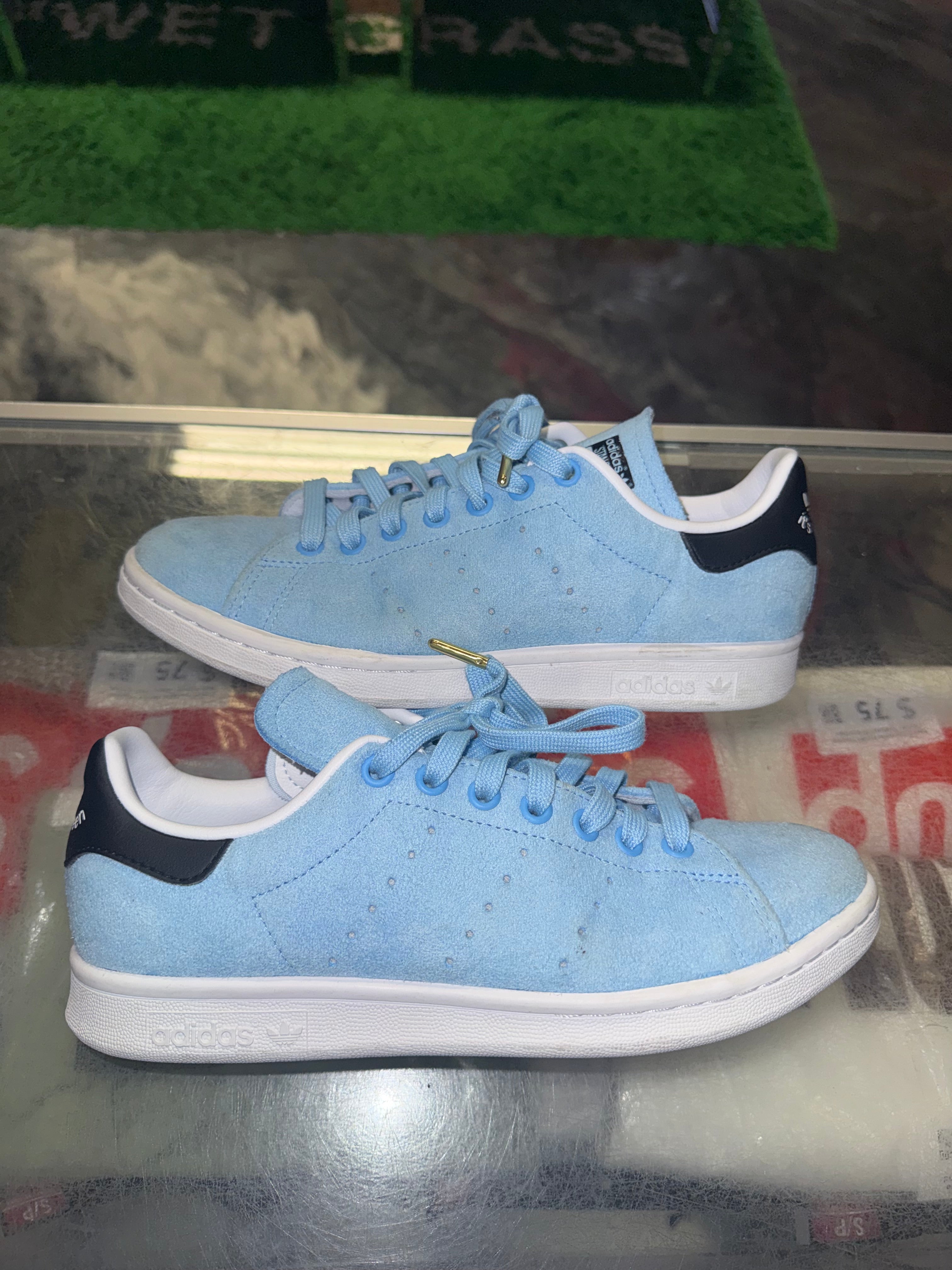 Size 7 Adidas Stan Smith Blue - NB