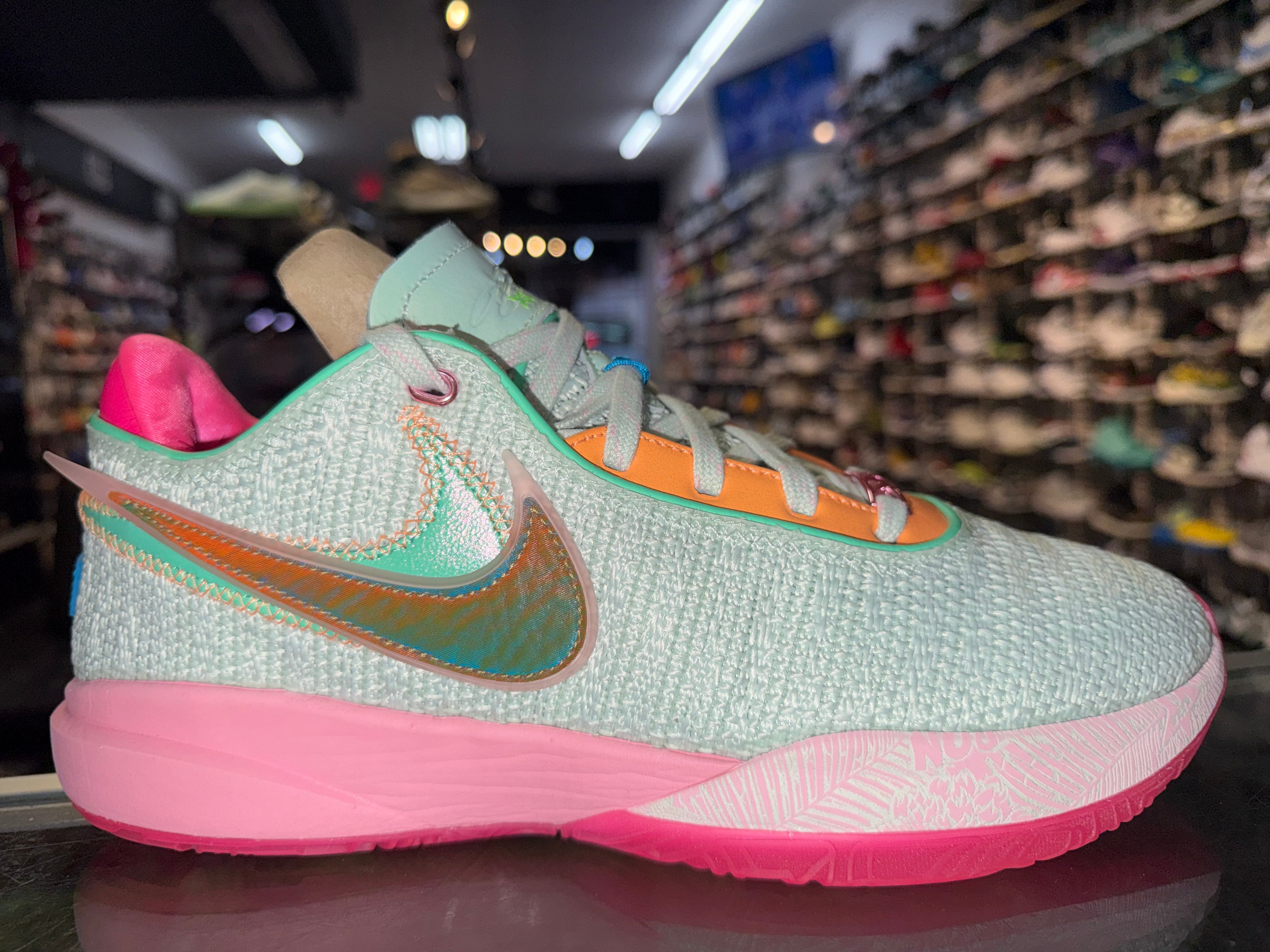 Size 9 Lebron 20 "Time Machine" Worn 1x