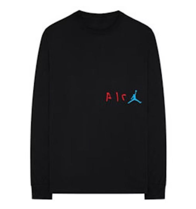 Size XXL Travis Scott x Jordan Cactus Air Long Sleeve “Black” Brand New