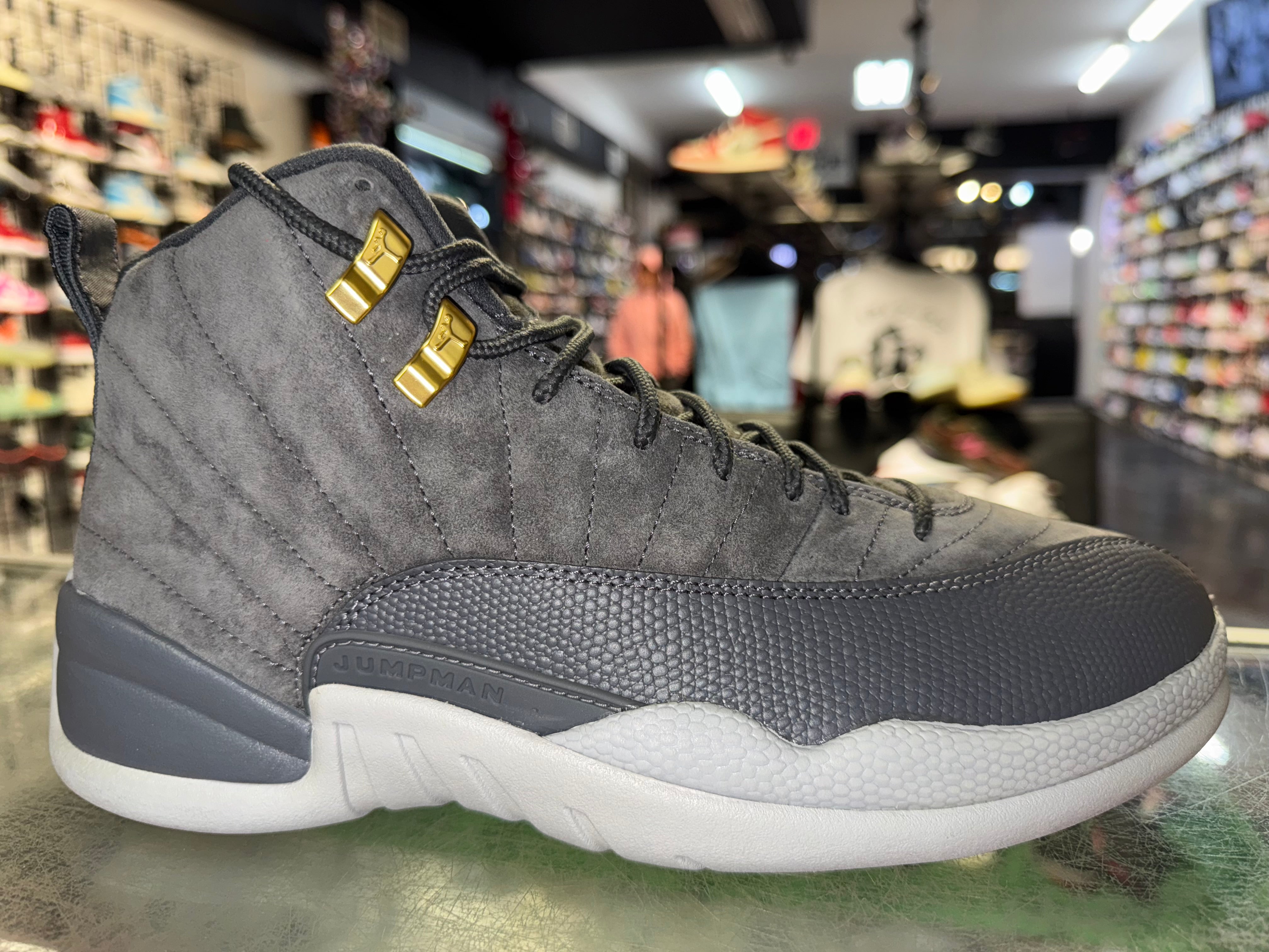 Size 9 Air Jordan 12 "Dark Grey" Brand New