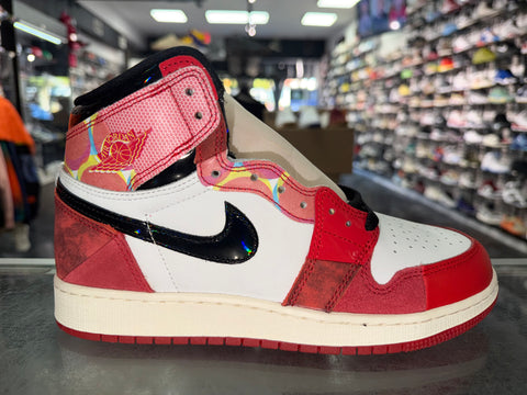 Size 7y Air Jordan 1 Spider-Man "Across the Spider-Verse" Brand New