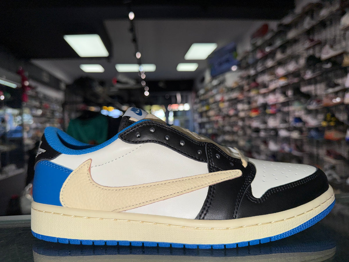Air Jordan 1 Low Travis Scott Fragment sneaker, new, size 9