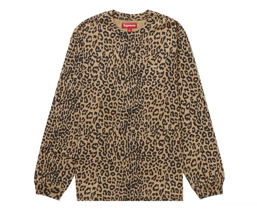 Size XL Supreme Mini BOGO LS Tee “Leopard” Brand New