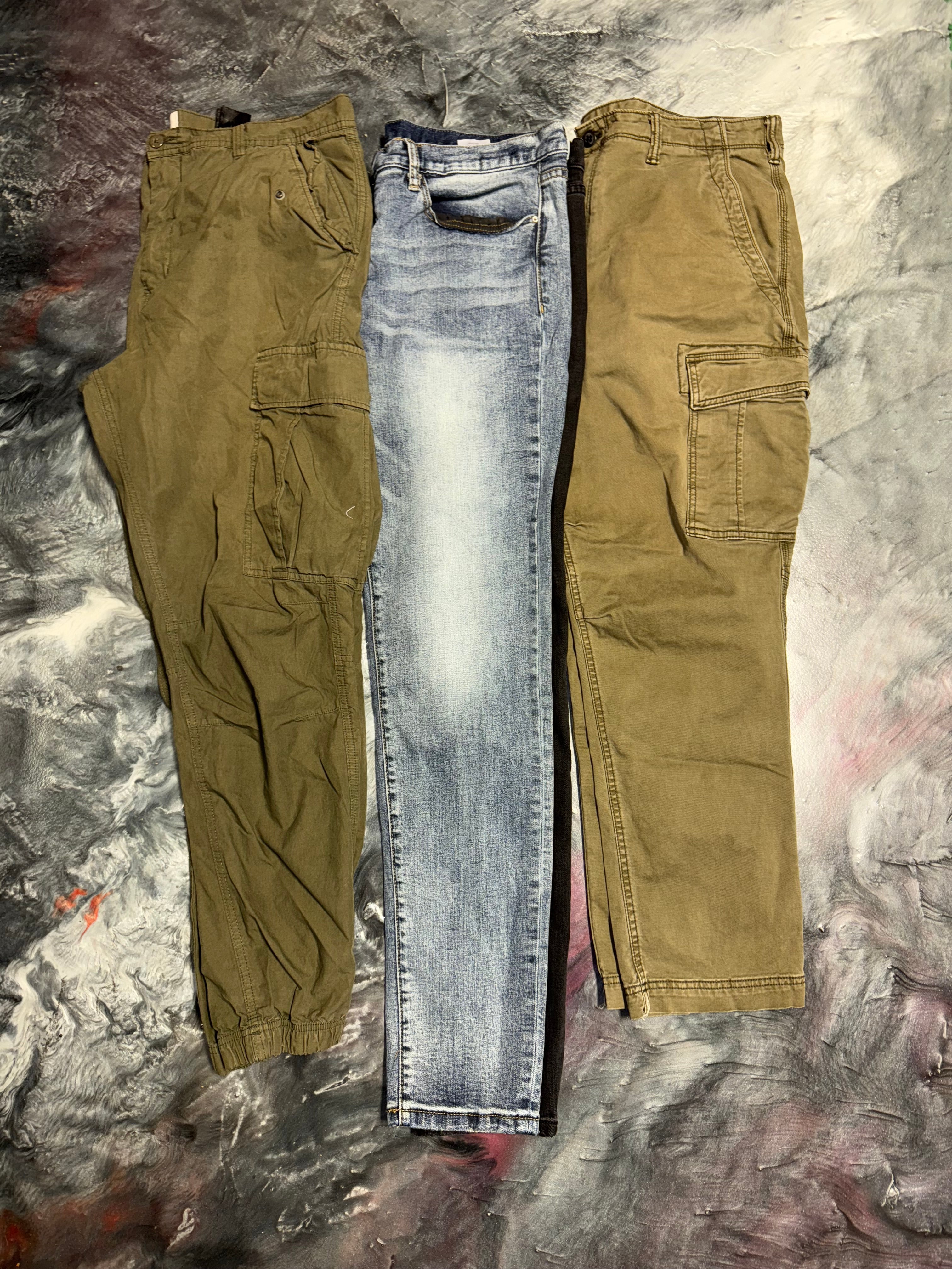 Size 38 3 Pair Jean/Cargo Bundle