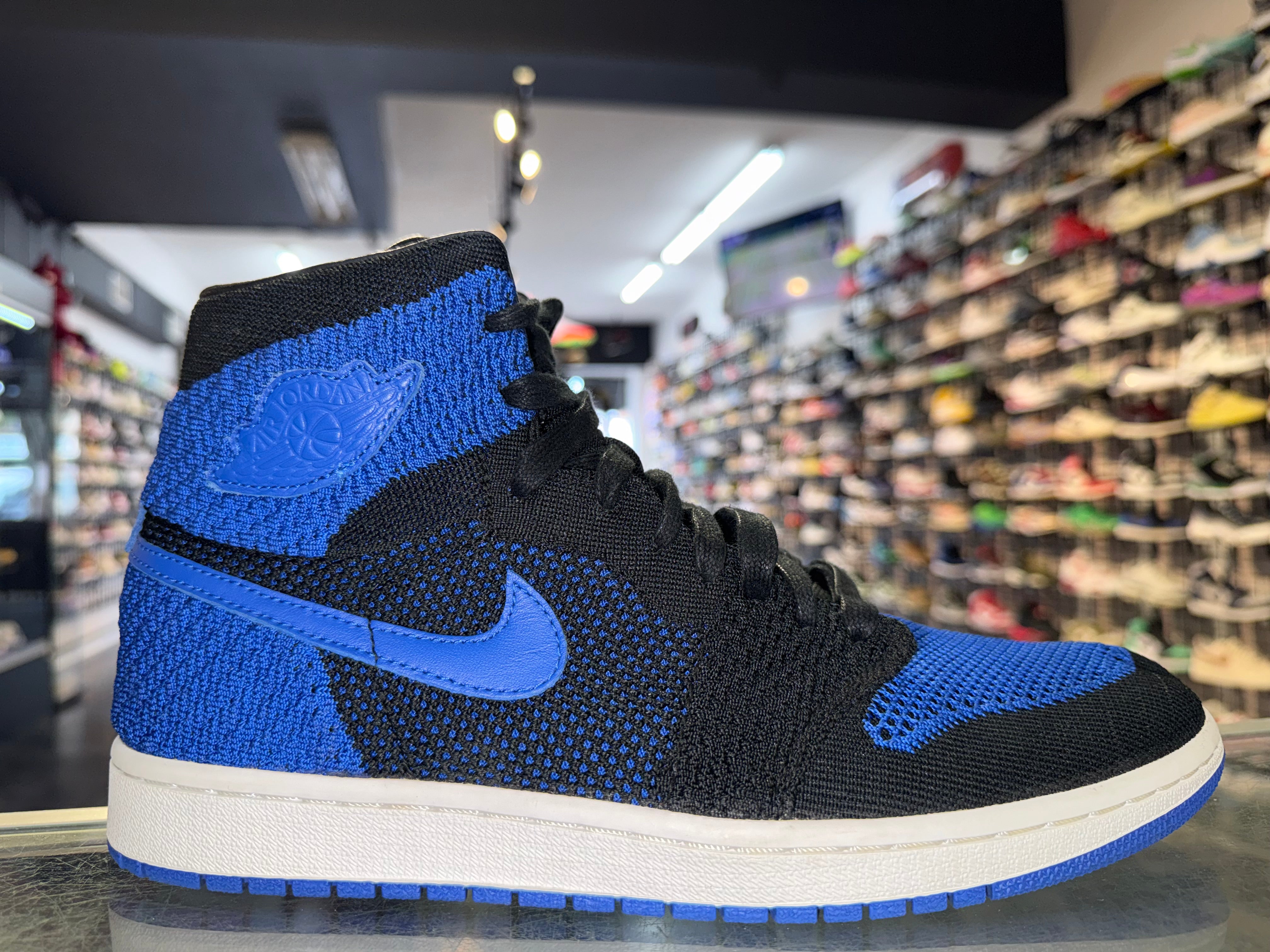 Size 10 Air Jordan 1 Flyknit "Royal"
