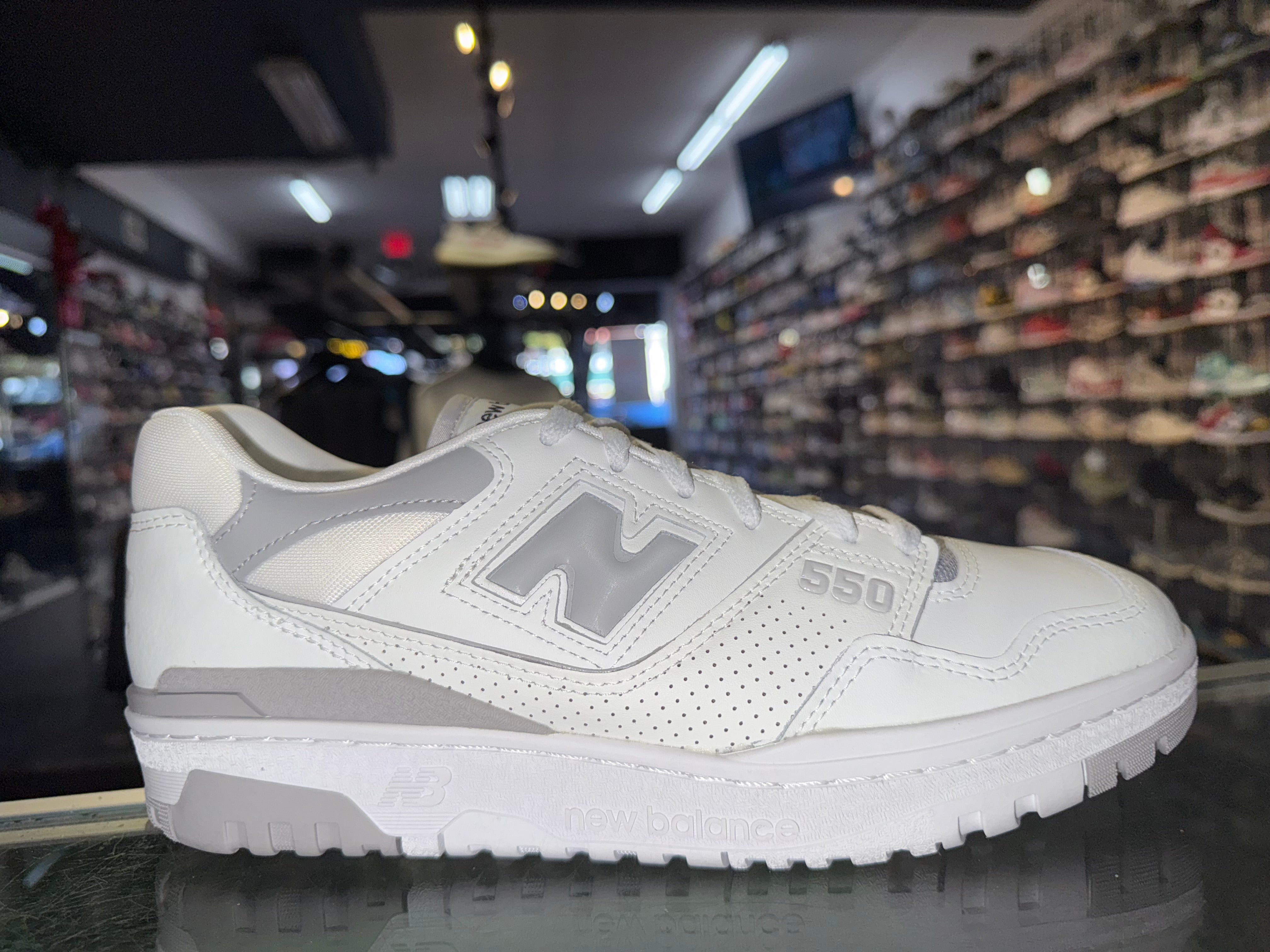 Size 9.5 (11W) New Balance 550 "White Rain Cloud"