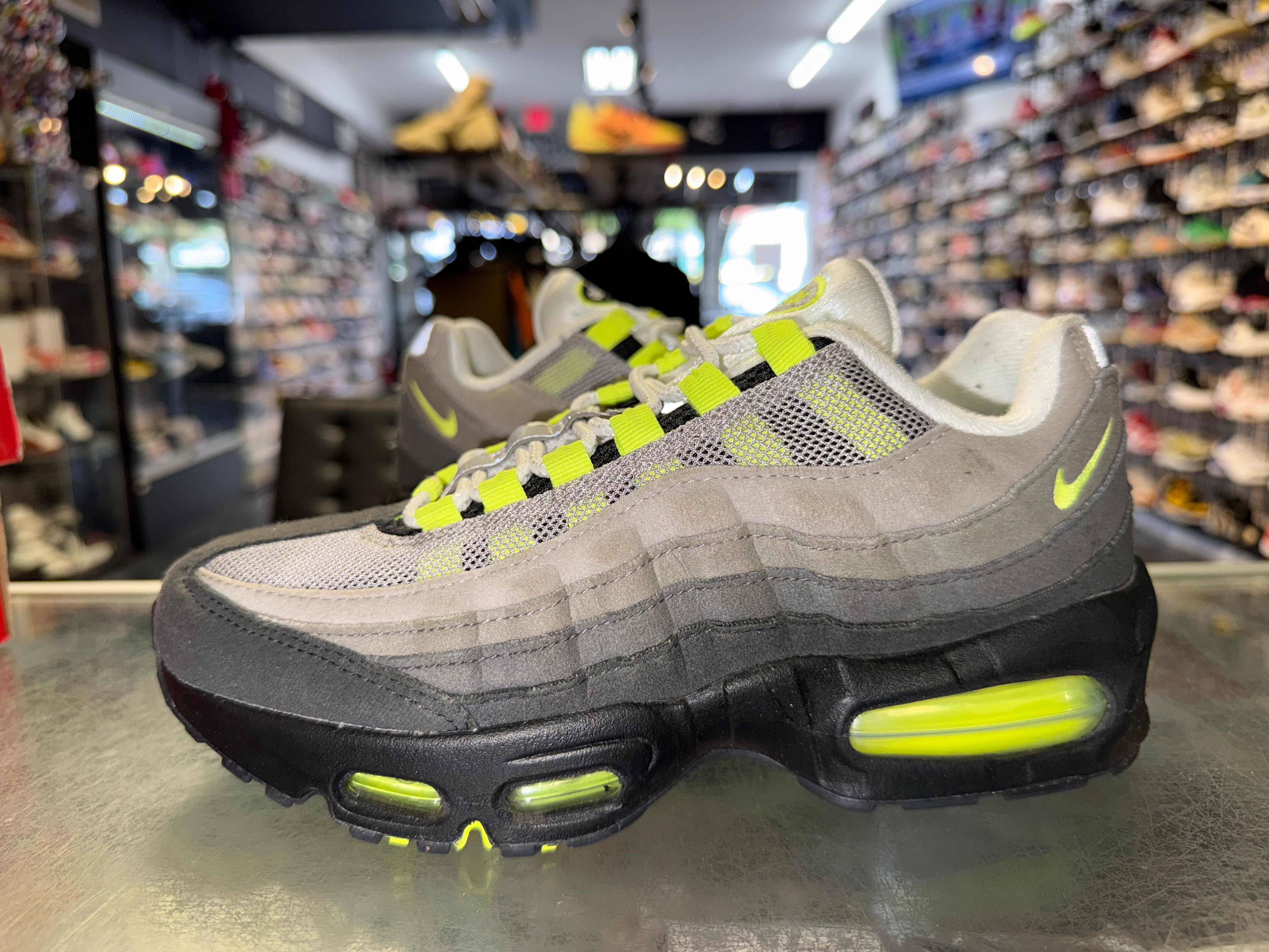 Size 5.5y Air Max 95 Big Bubble "Neon"