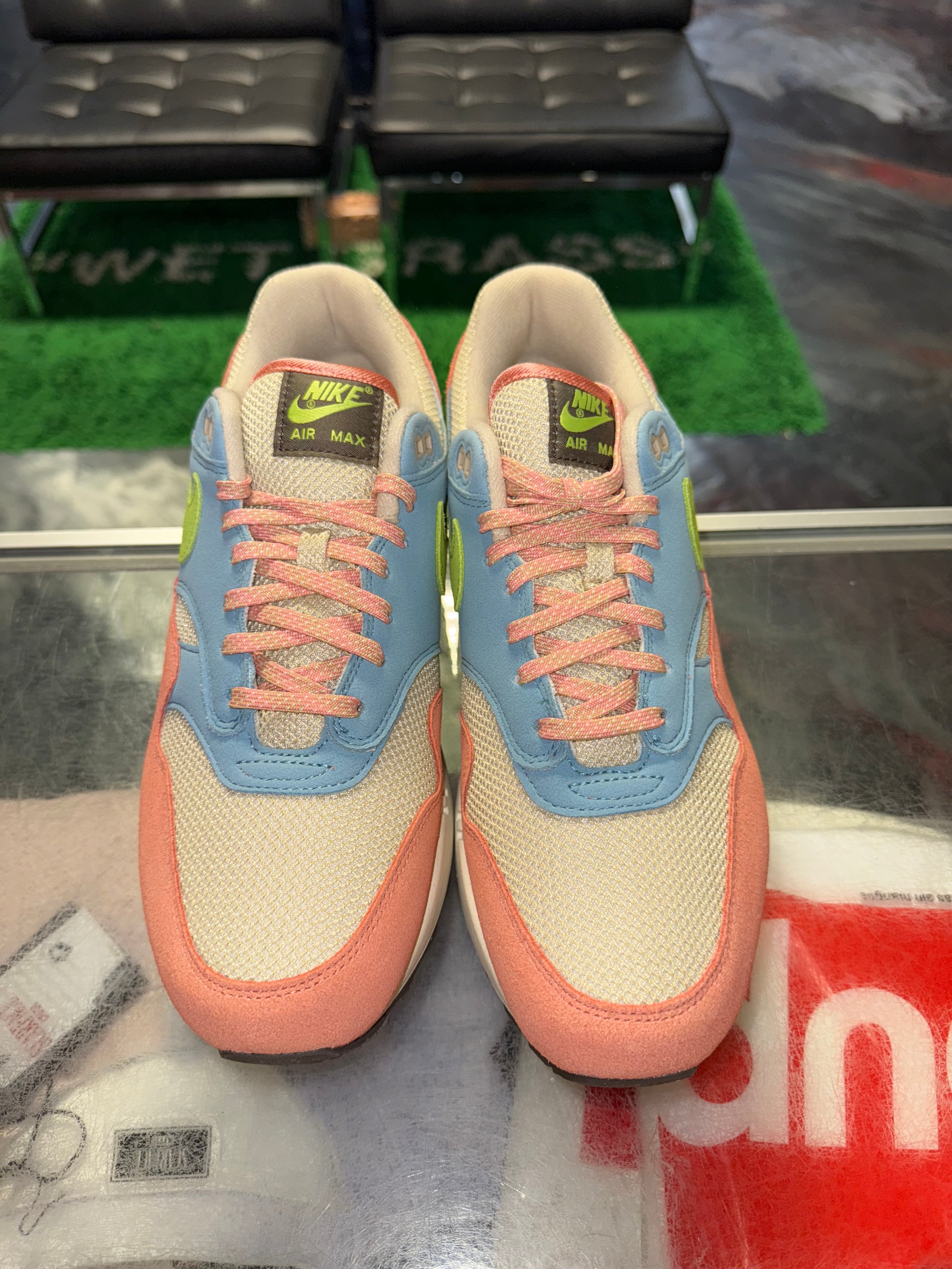Size 11 Air Max 1 “Light Madder Worn Blue” Brand New