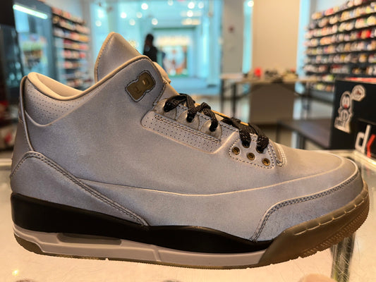 Size 9 Air Jordan 3 “5Lab3 Silver” Brand New (Mall)