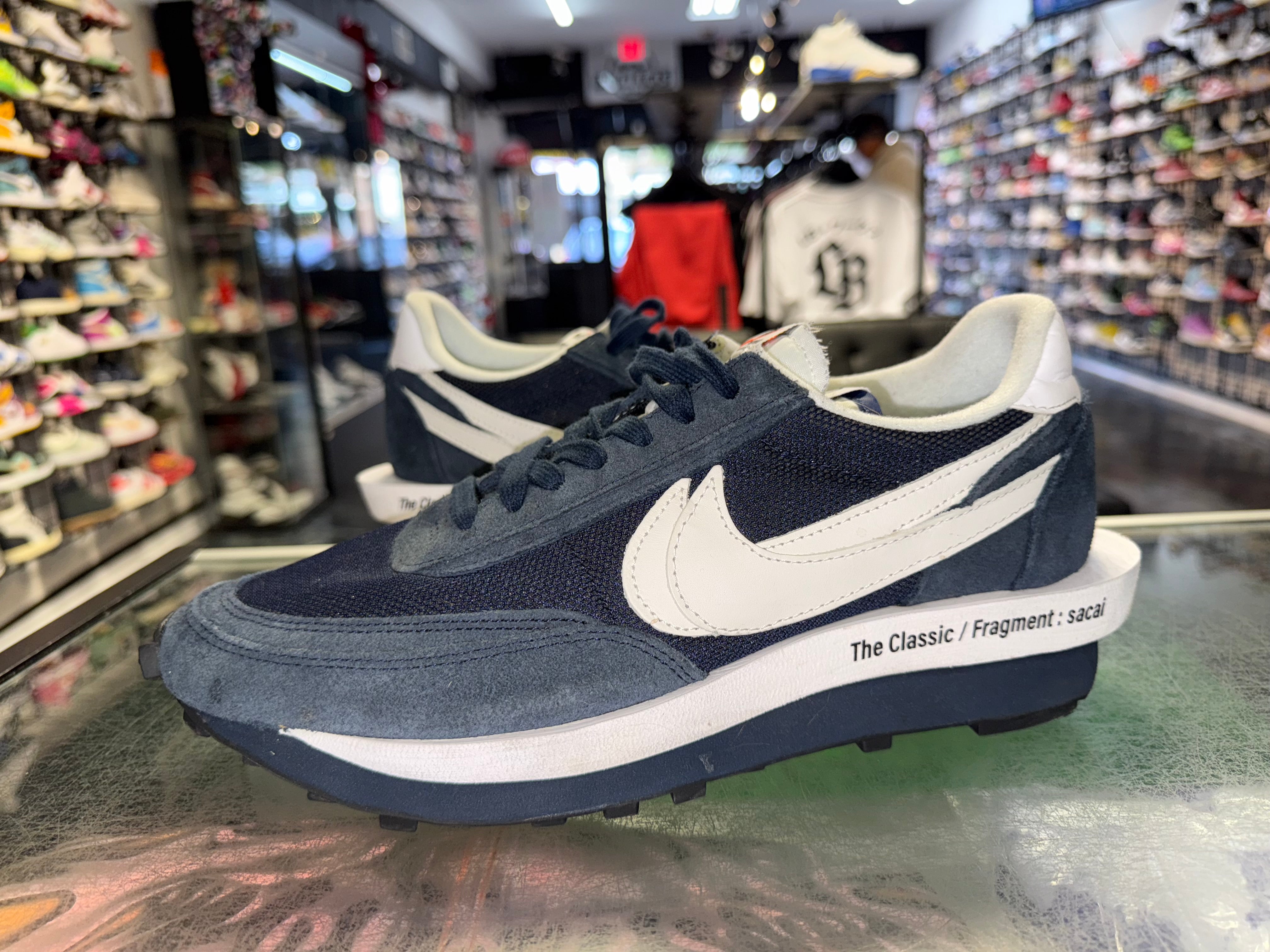 Size 10.5 LD Waffle Sacai Fragment "Blue Void"