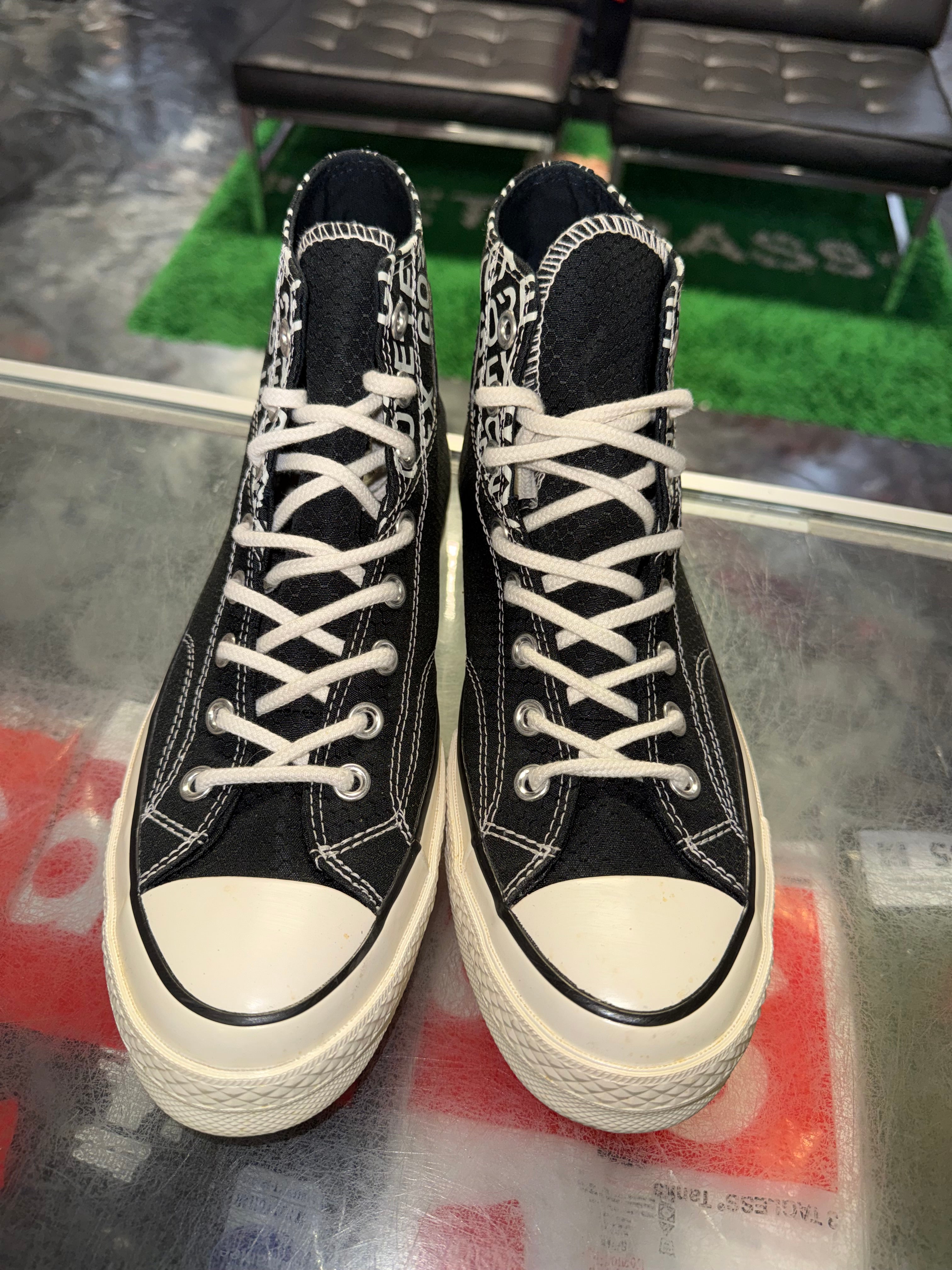 Size 8.5 Converse Gore-Tex x Chuck 70 Hi "Black" Brand New