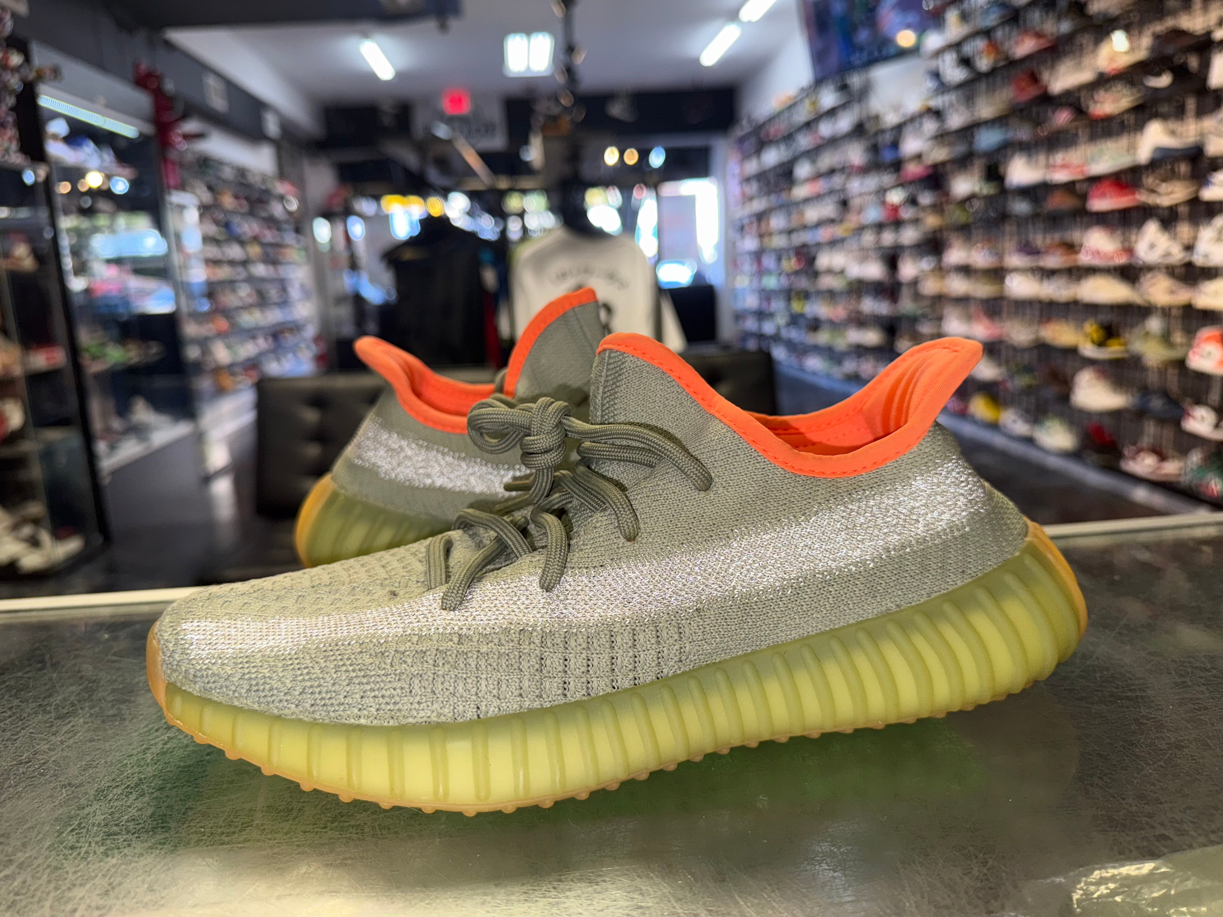 Size 7 Yeezy Boost 350 V2 "Desert Sage"