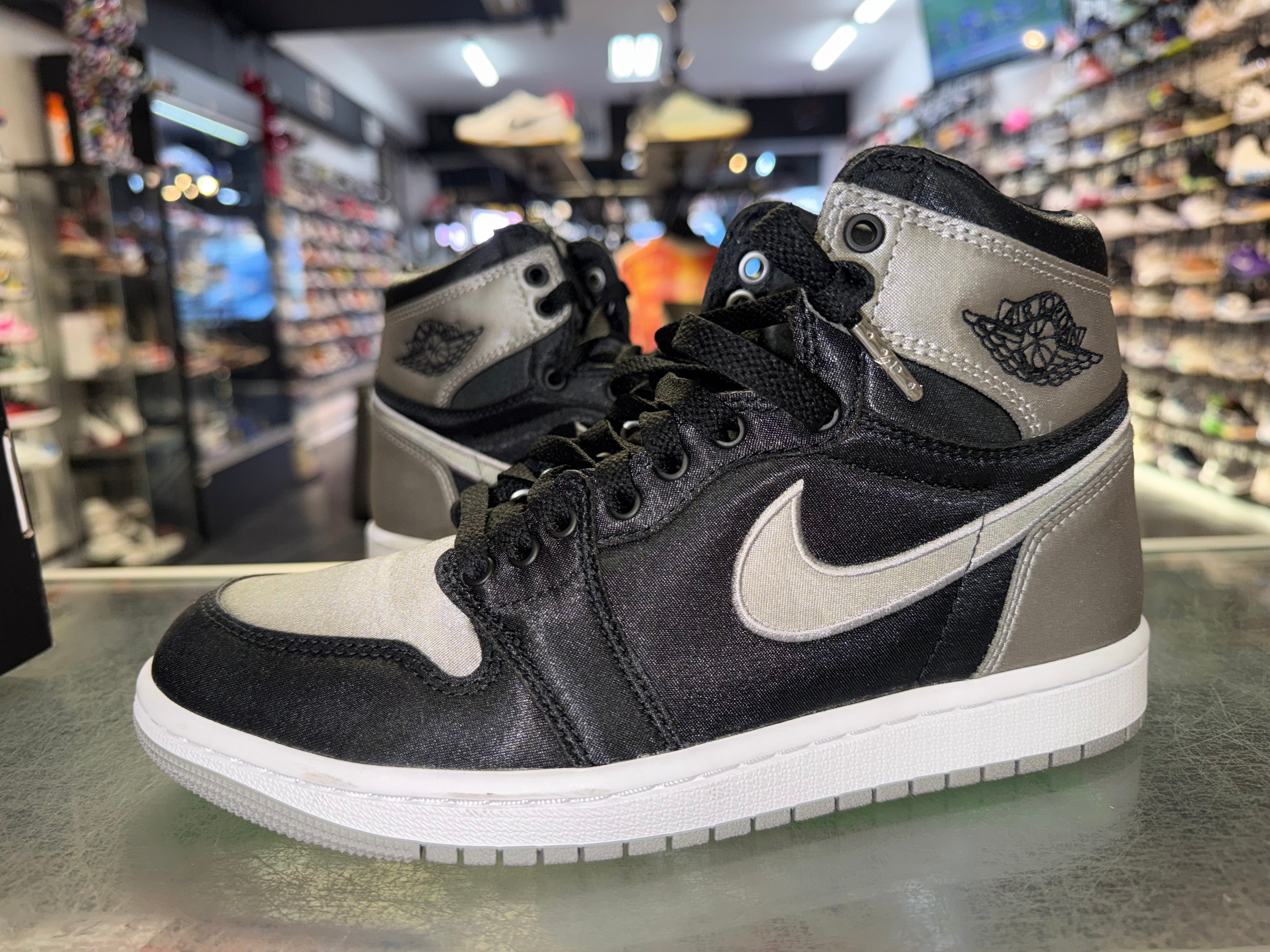 Size 5.5 (7W) Air Jordan 1 “Satin Shadow”