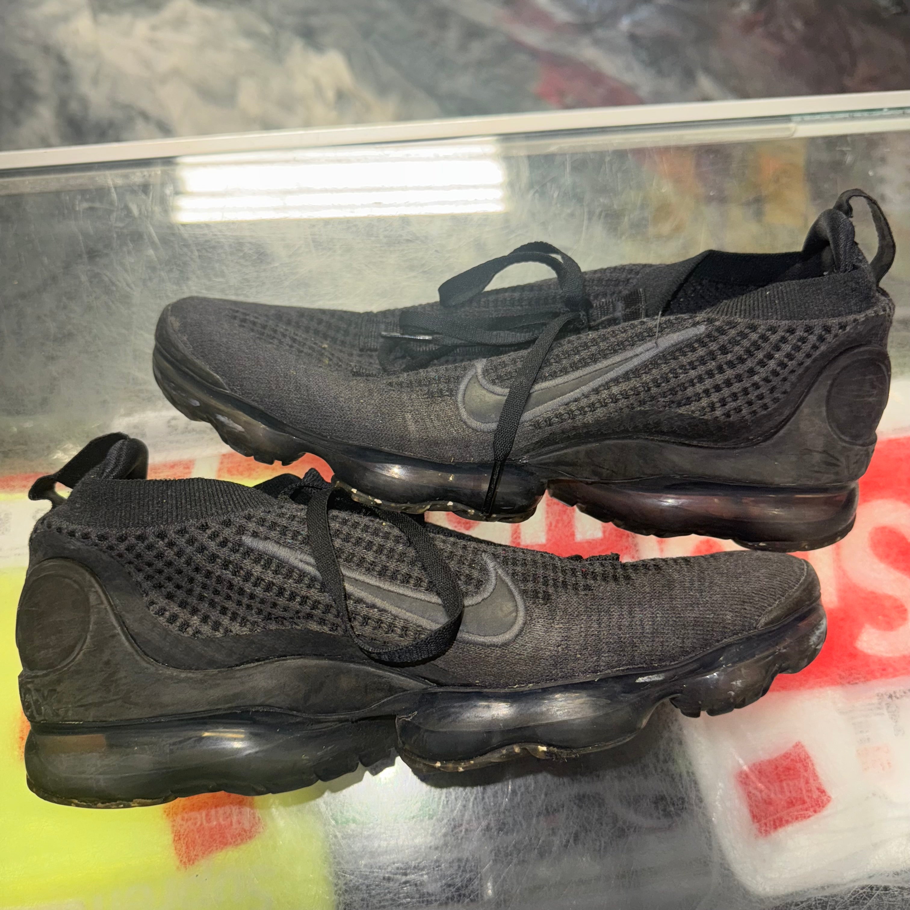 Size 9 Air Vapormax 2021 Flyknit "Black" - NB