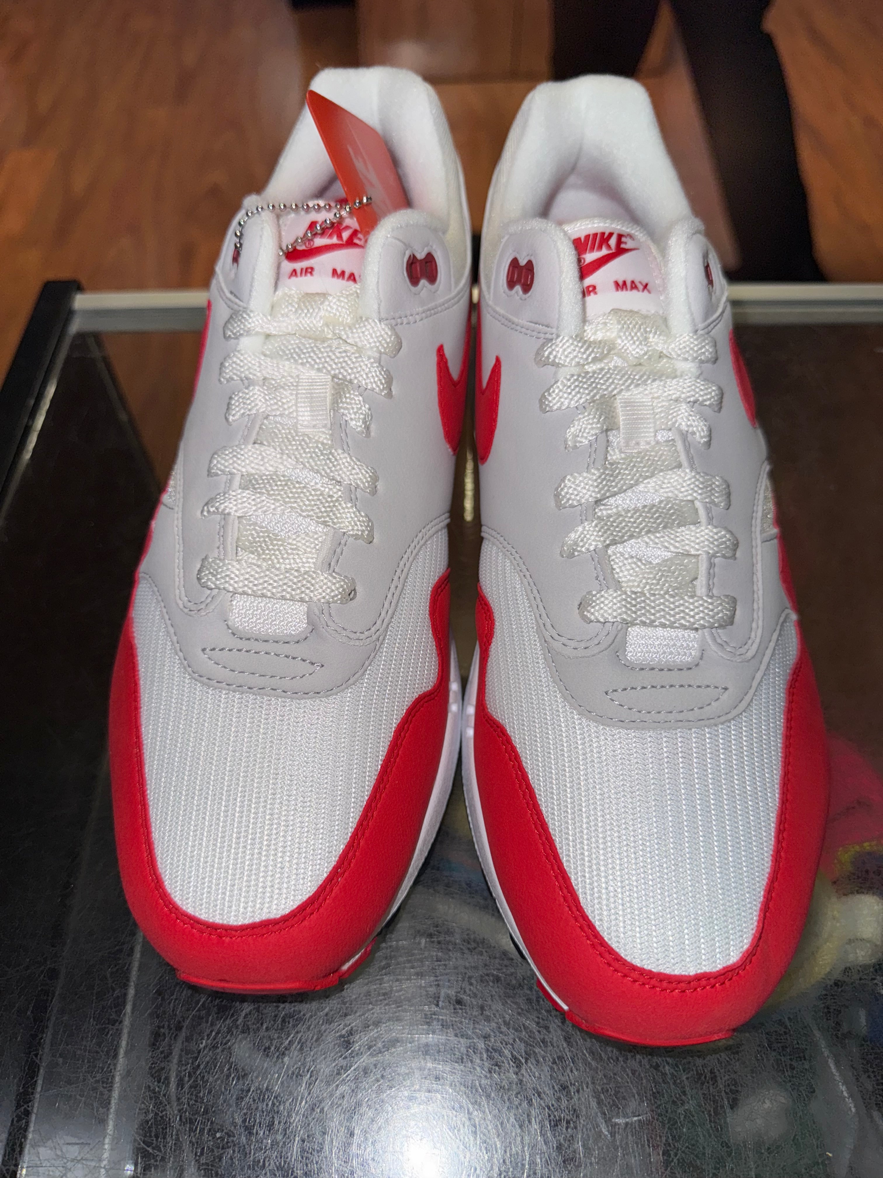 Size 11 Air Max 1 "Anniversary Red" Brand New