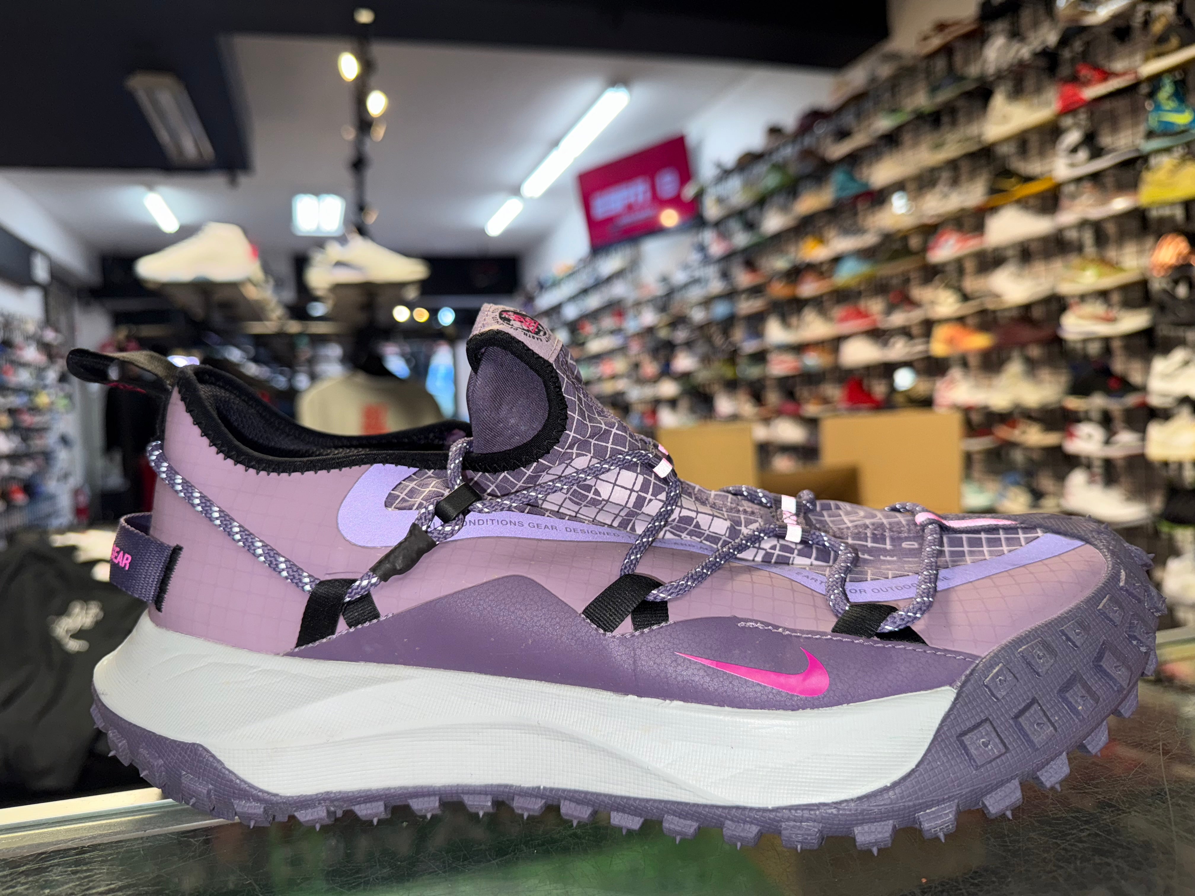 Size 12 Nike ACG Mountain Fly Low "Canyon Purple"
