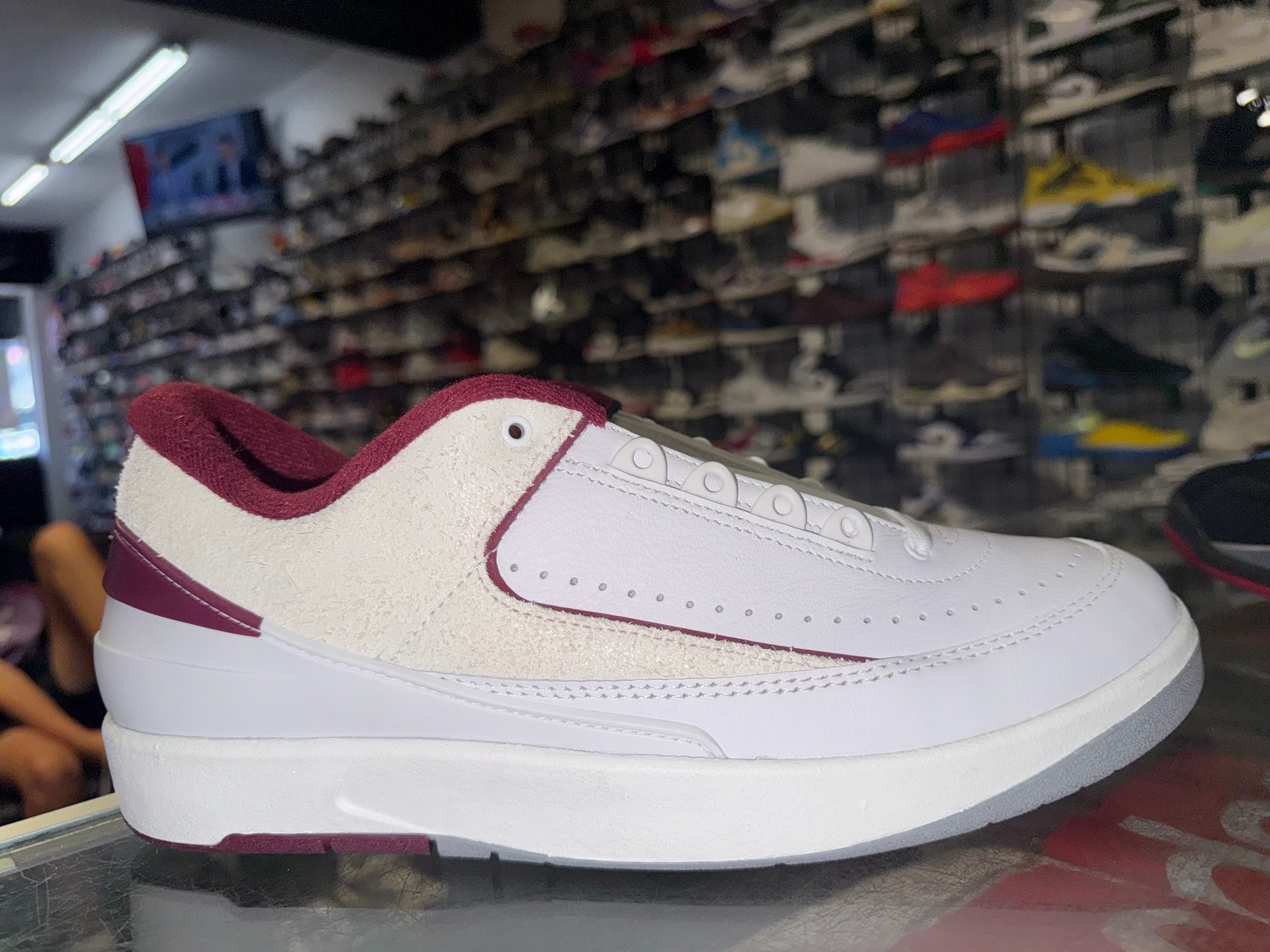Size 10.5 Air Jordan 2 Low “Cherrywood” Brand New