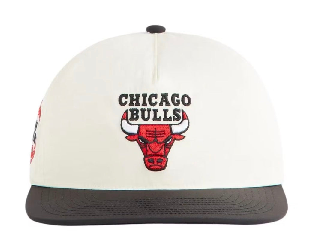 Size OS Kith x 47 Brand Chicago Bulls SnapBack Hat “Cream/Black” Worn 1x