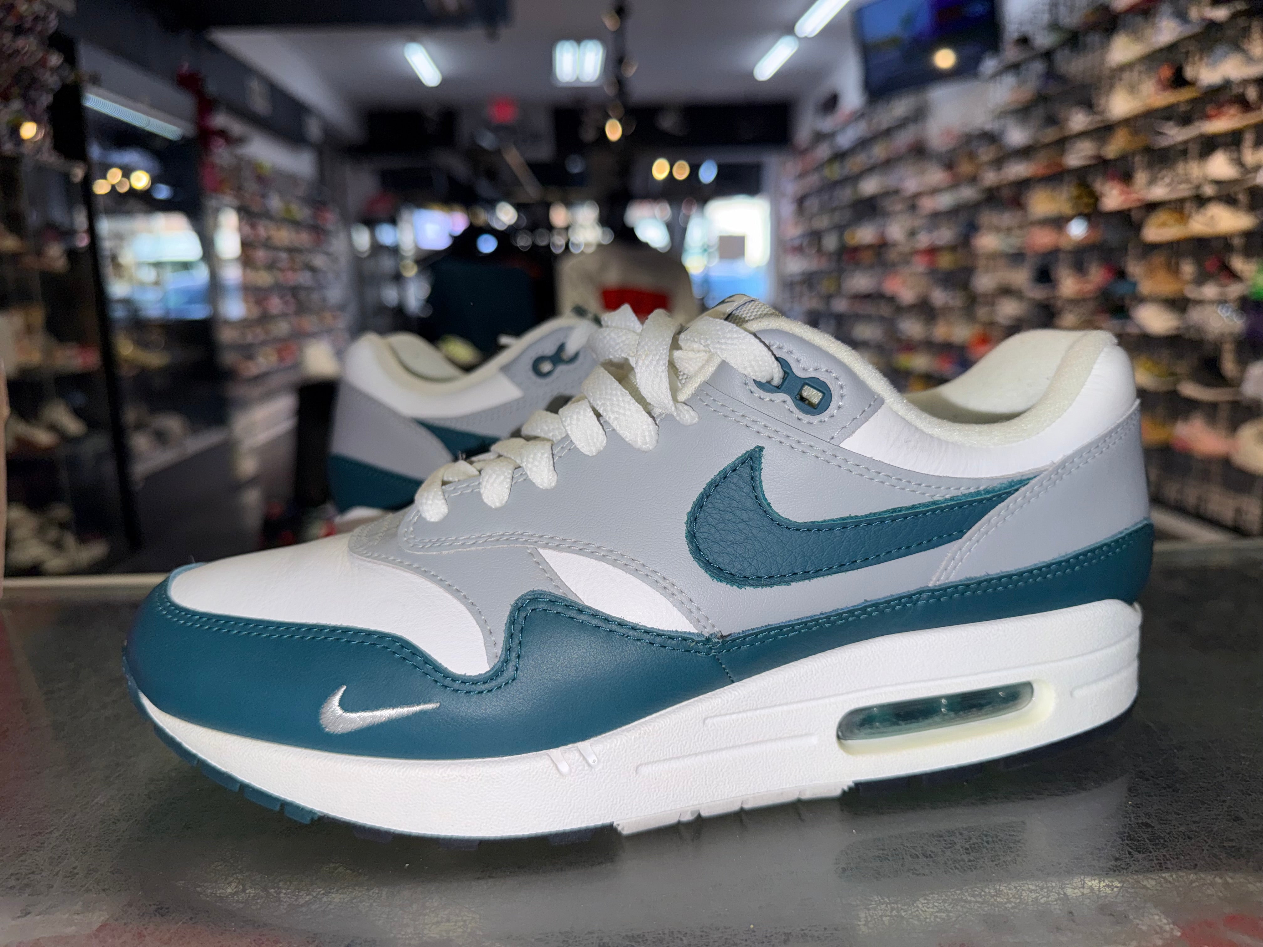 Size 9 Air Max 1 "Dark Teal Green"