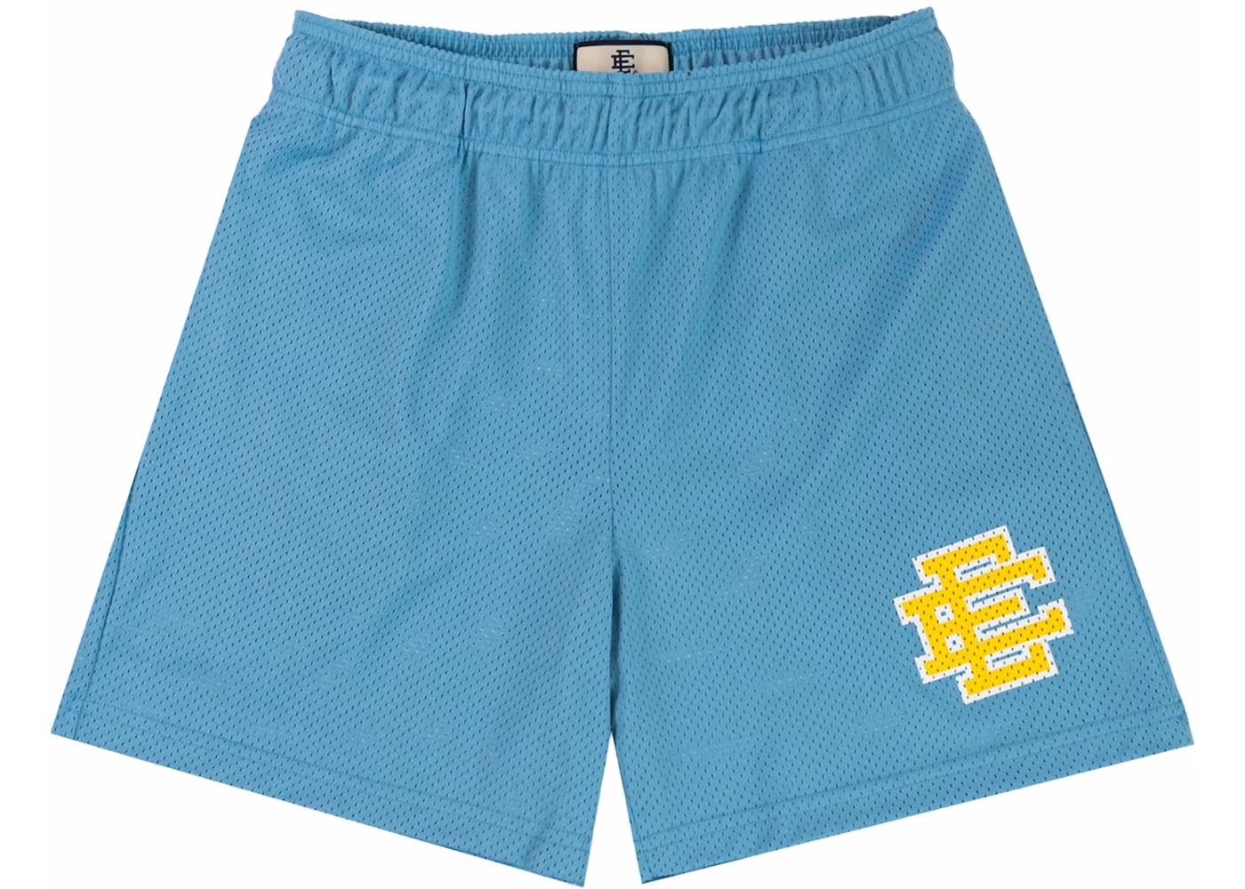 Size XL Eric Emanuel EE Shorts “Blue/Yellow”