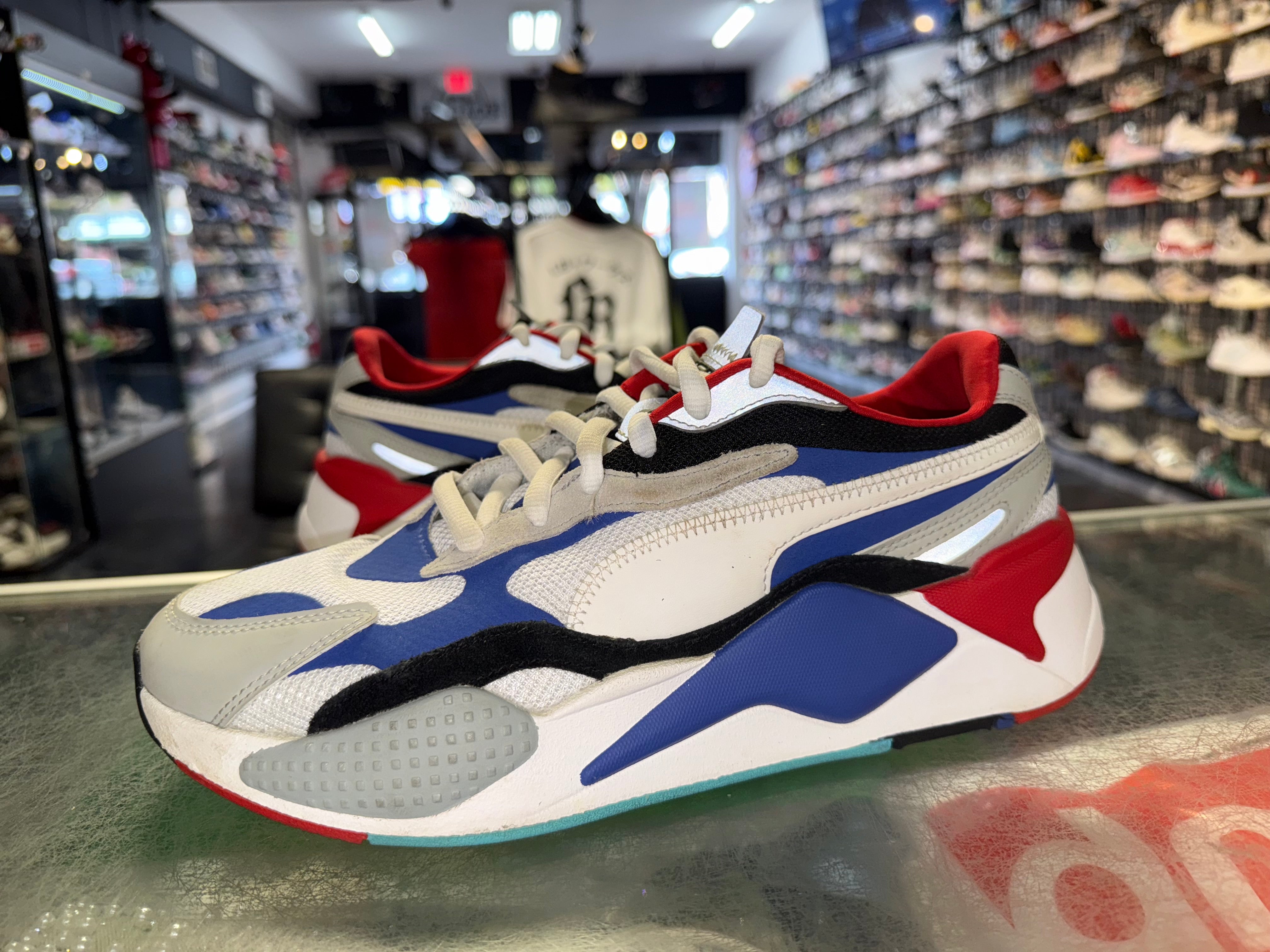 Size 9 Puma RSX “Red White Blue”