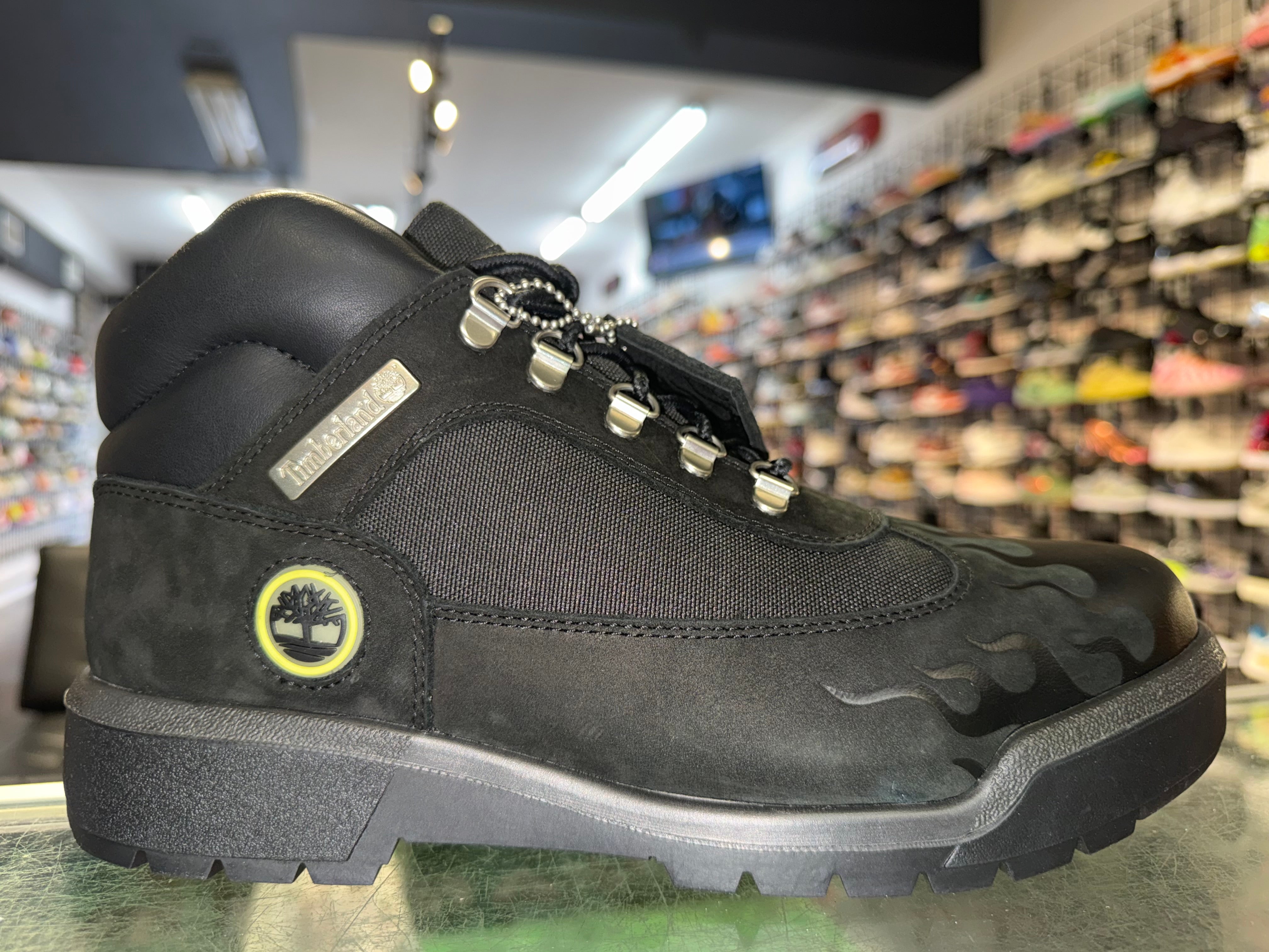 Size 9.5 Timberland Waterproof Field Boot "Loso Black" Brand New