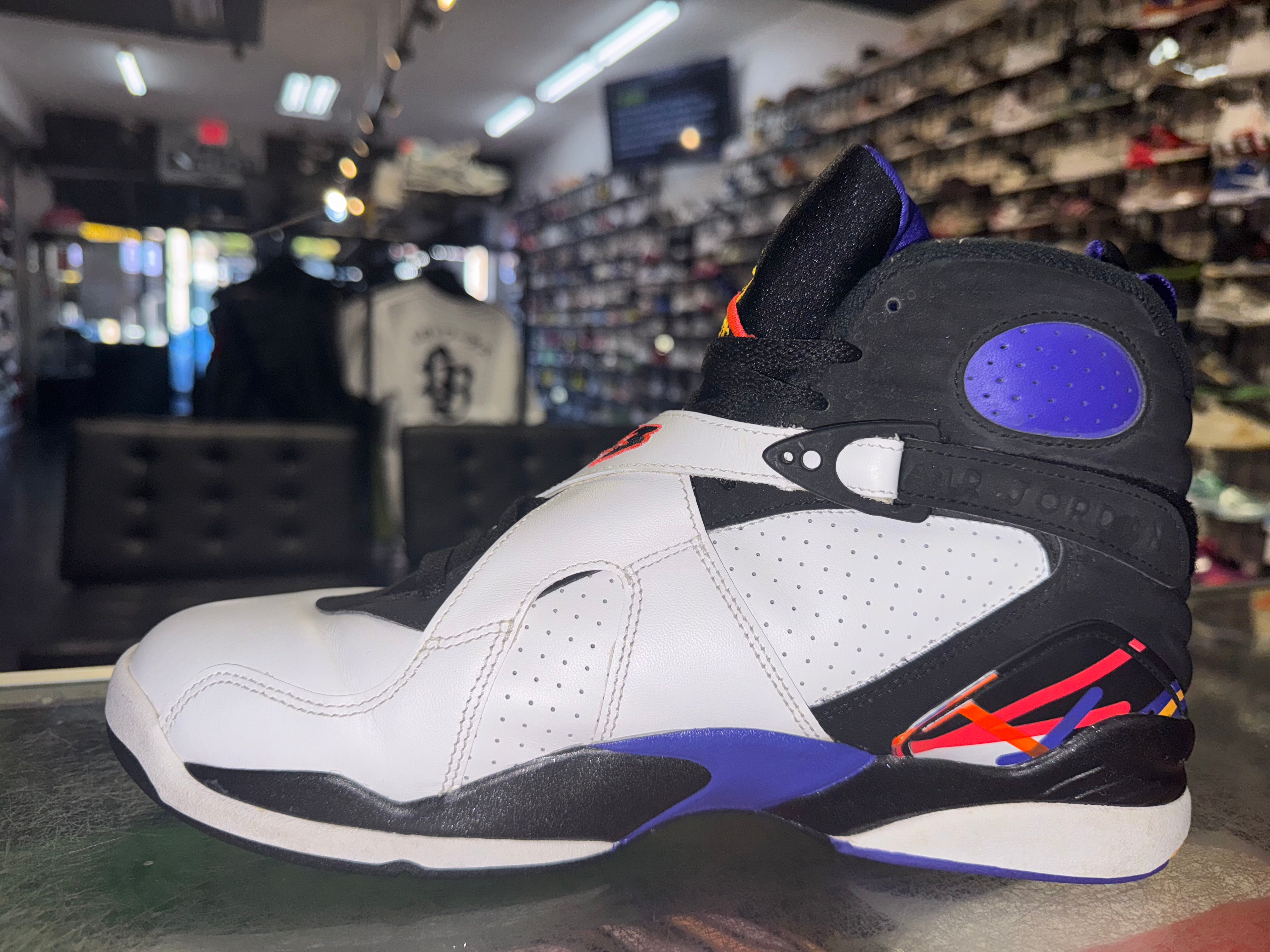 Size 10 Air Jordan 8 "3-Peat"