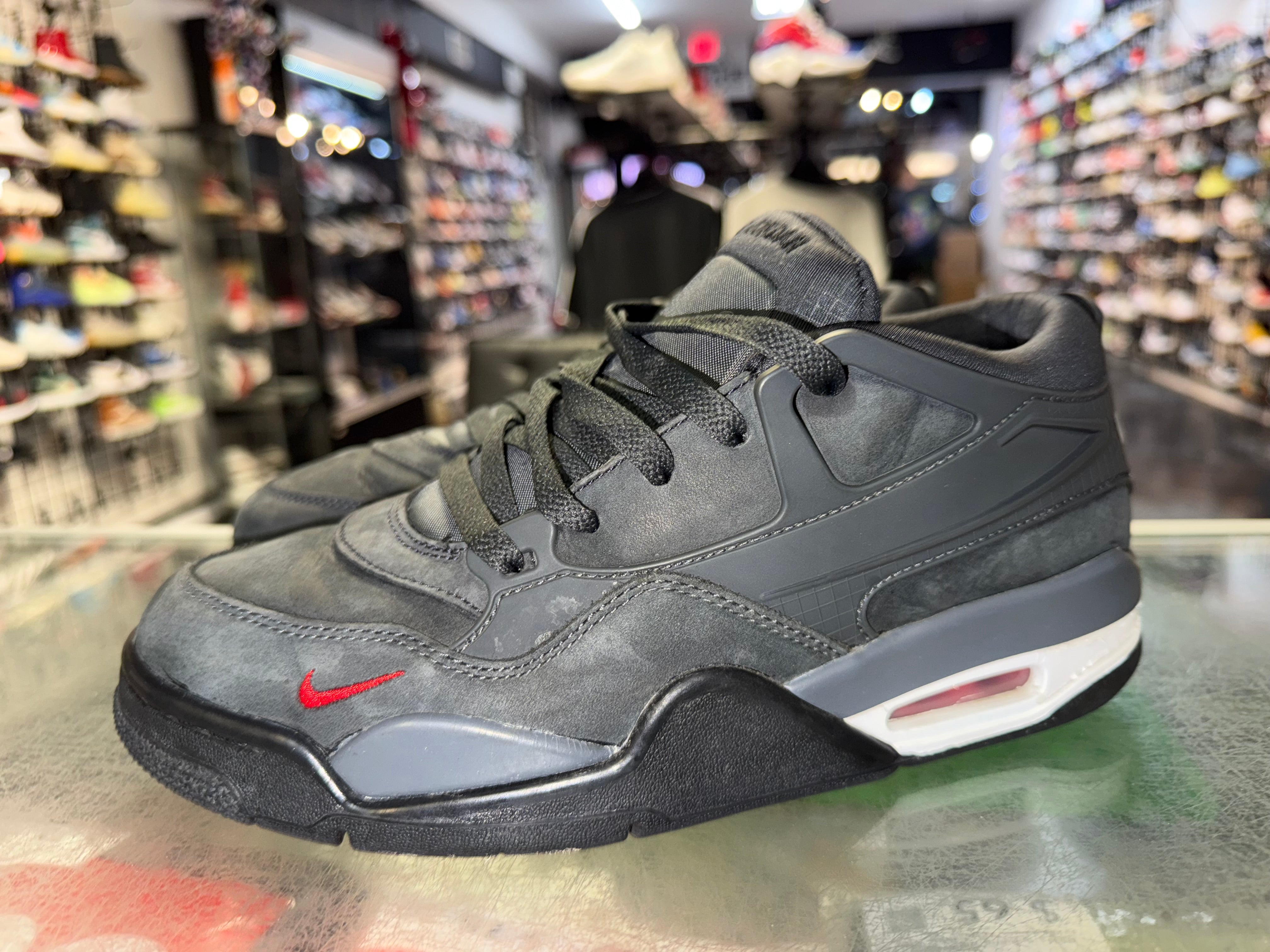 Size 6.5y Jordan 4 RM Nigel Sylvester “Driveway Grey”