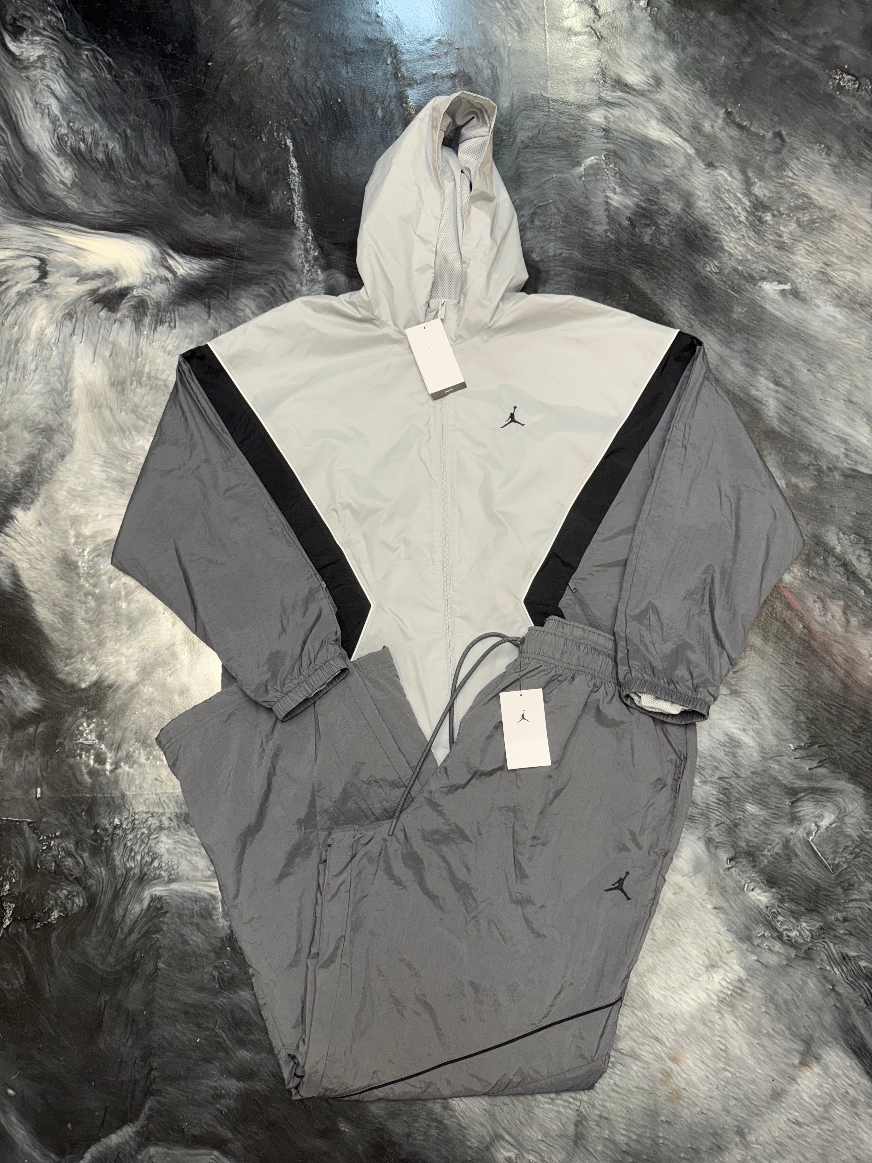 Size XL/XXL Jordan Flight Tracksuit “Grey/Black” Brand New